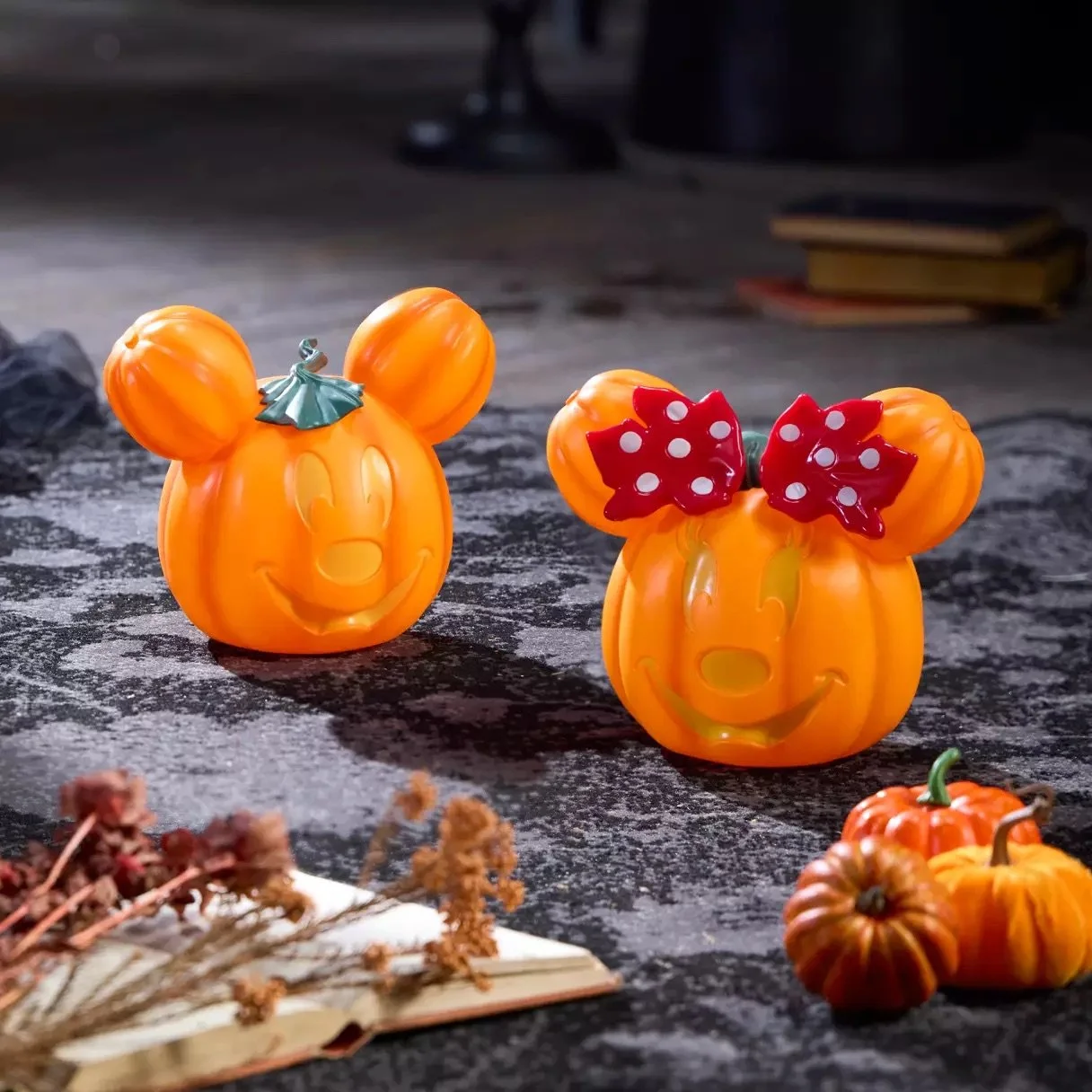 Mickey and Minnie Jack-o’-Lanterns Collection on Disney Store - Disney Halloween Merchandise 2026