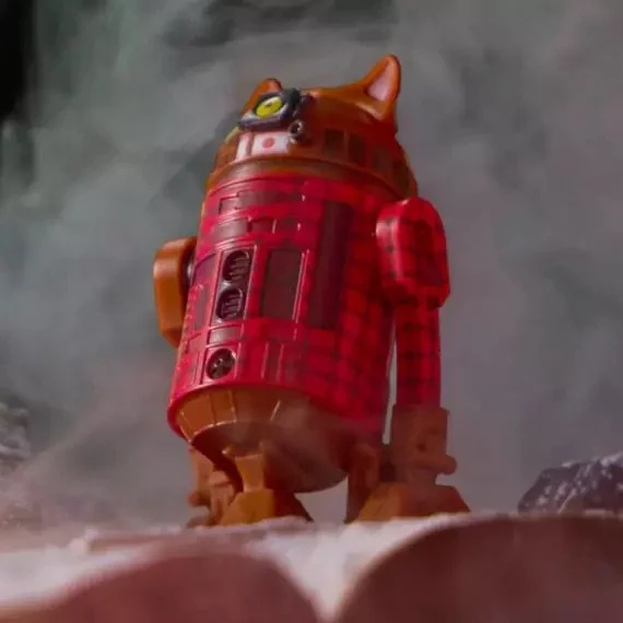 R2-WRWLF Star Wars Halloween Droid Factory Figure on Disney Store