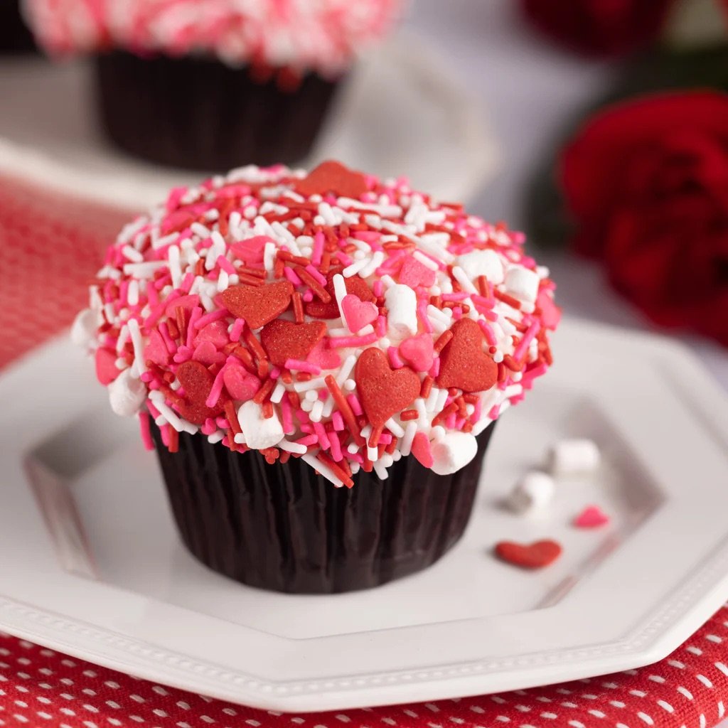 Heartthrob Red Velvet Cupcake