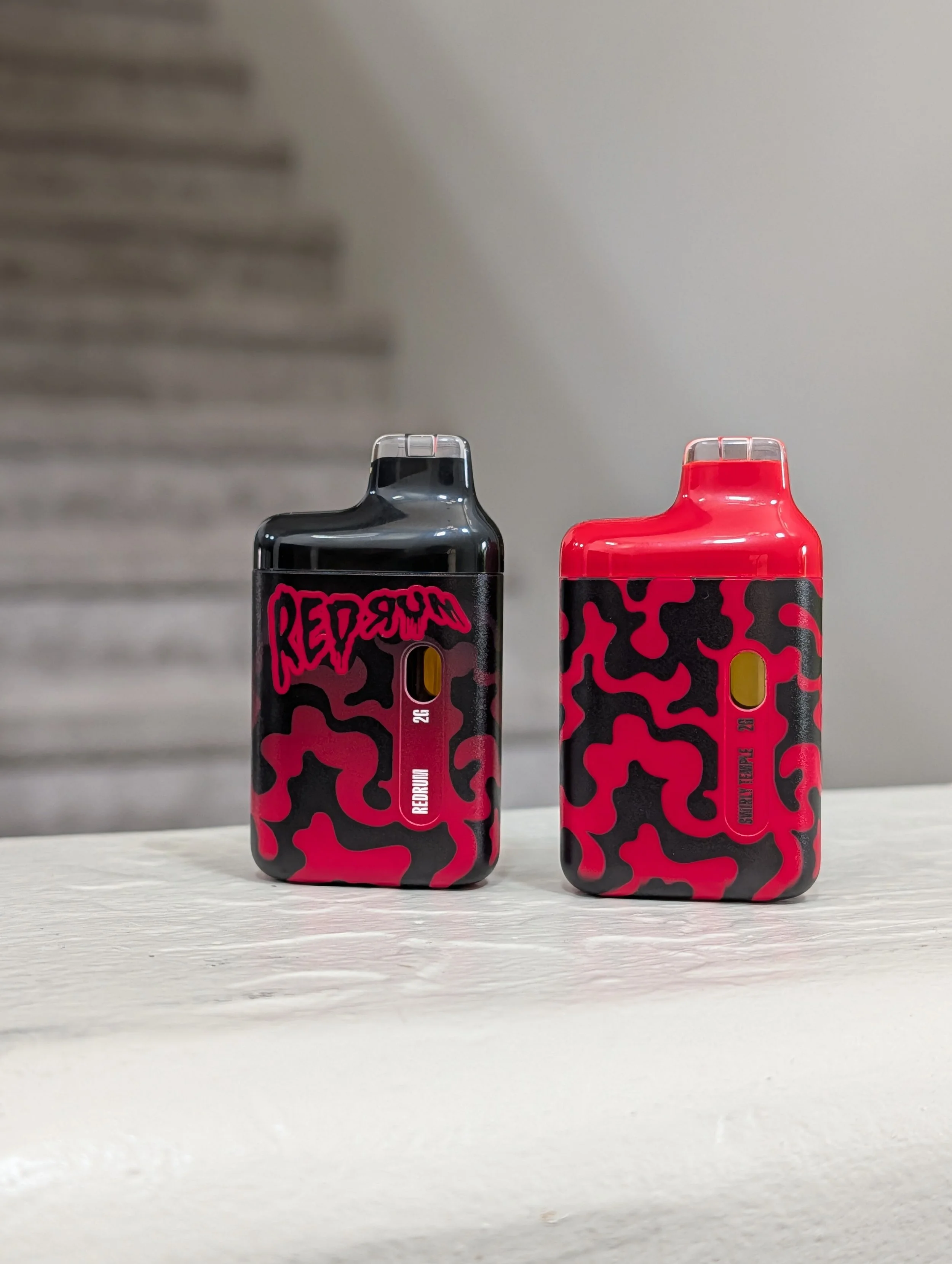 Mfused Superfog, Redrum and Swirly Temple, 2 Gram All in One Vape