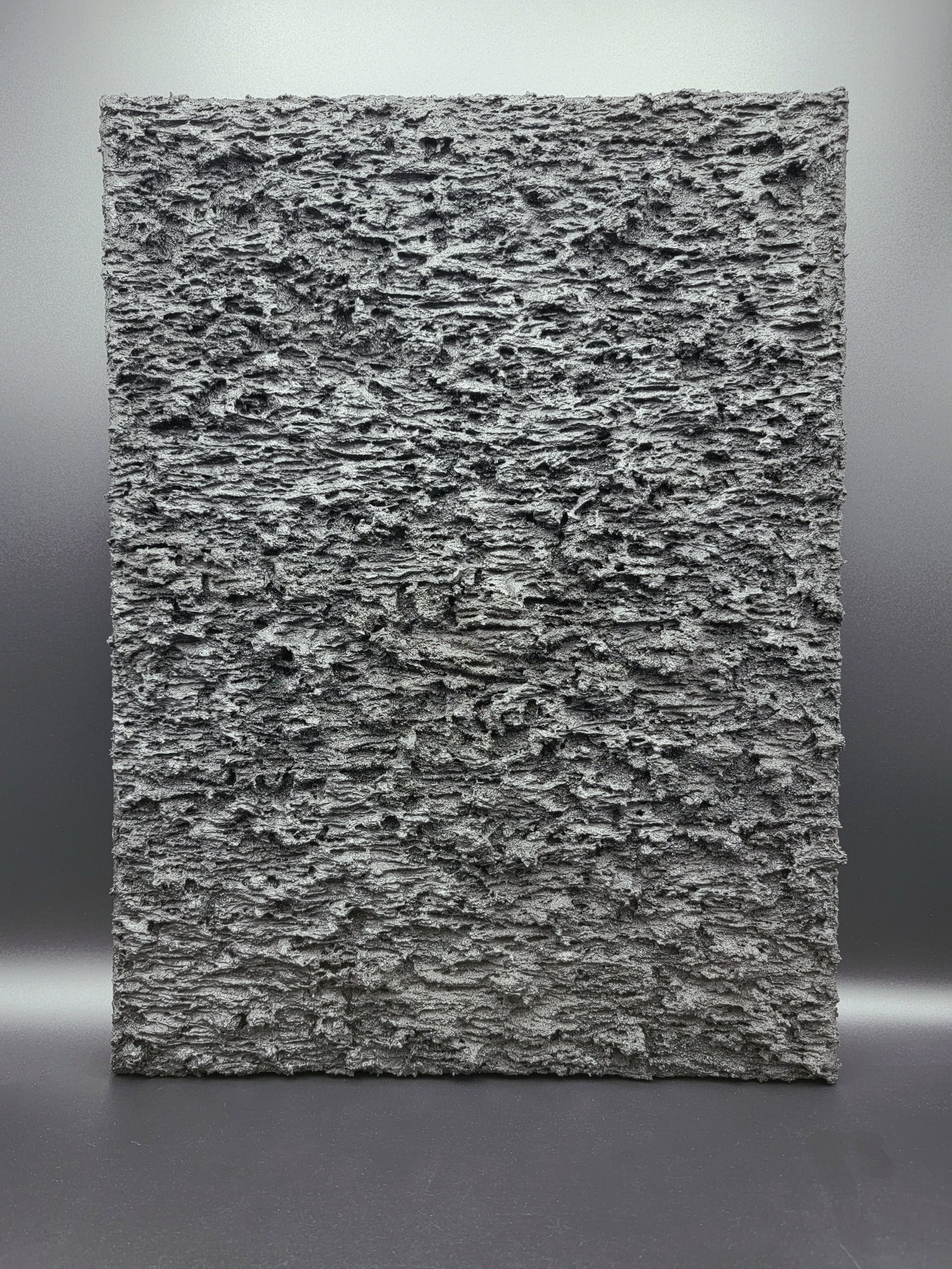 $9999 "The Slab" - Acrylic Mediums + Sand - Stretched Canvas (30.5cm x 40.6cm / 12in x 16in)