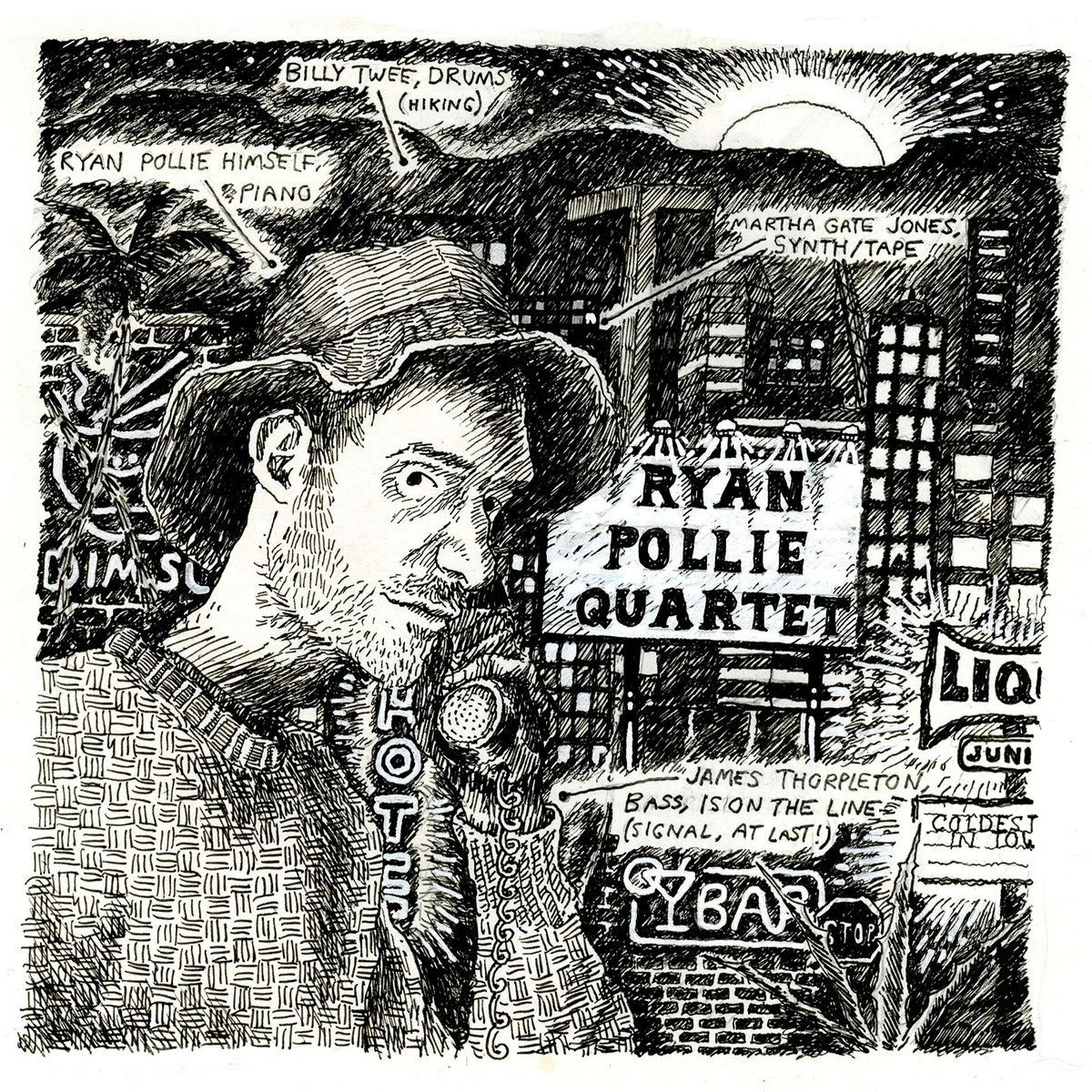 Ryan Pollie Quartet Debut New Release on Perpetual Doom