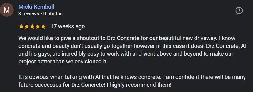 Winnipeg concrete DRZ Concrete Review