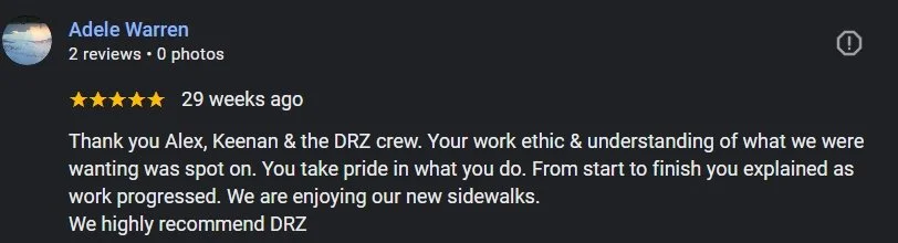 Winnipeg concrete DRZ Concrete Review