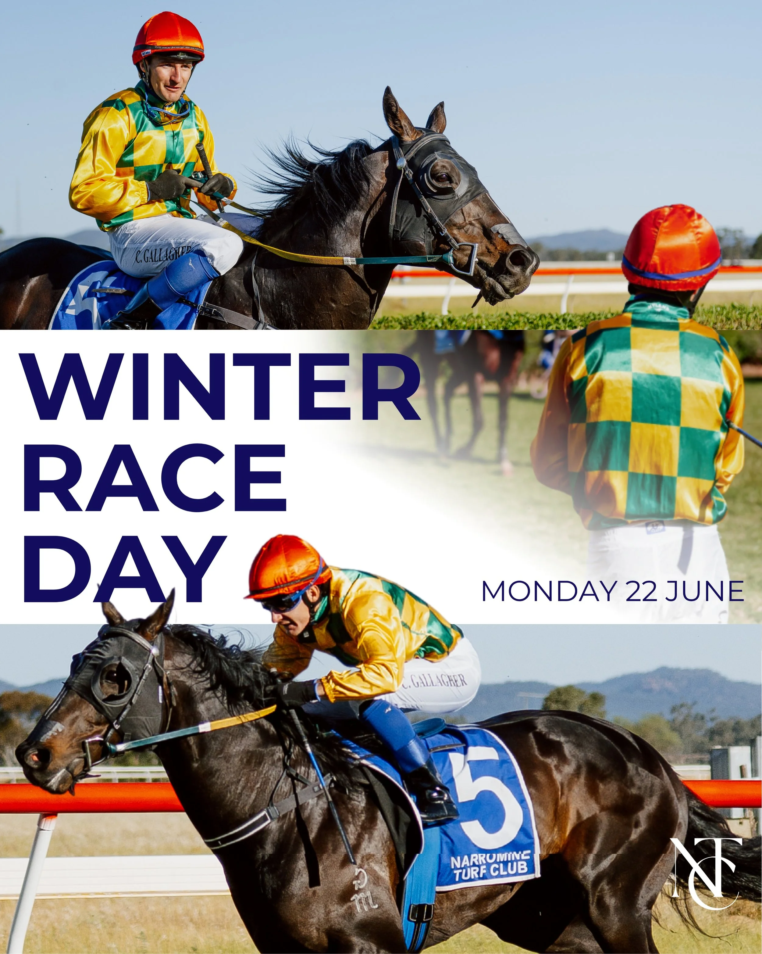 We are back racing for our Winter Race Day on Monday 22 June!

Free entry | Bar &amp; Canteen | Bookmakers