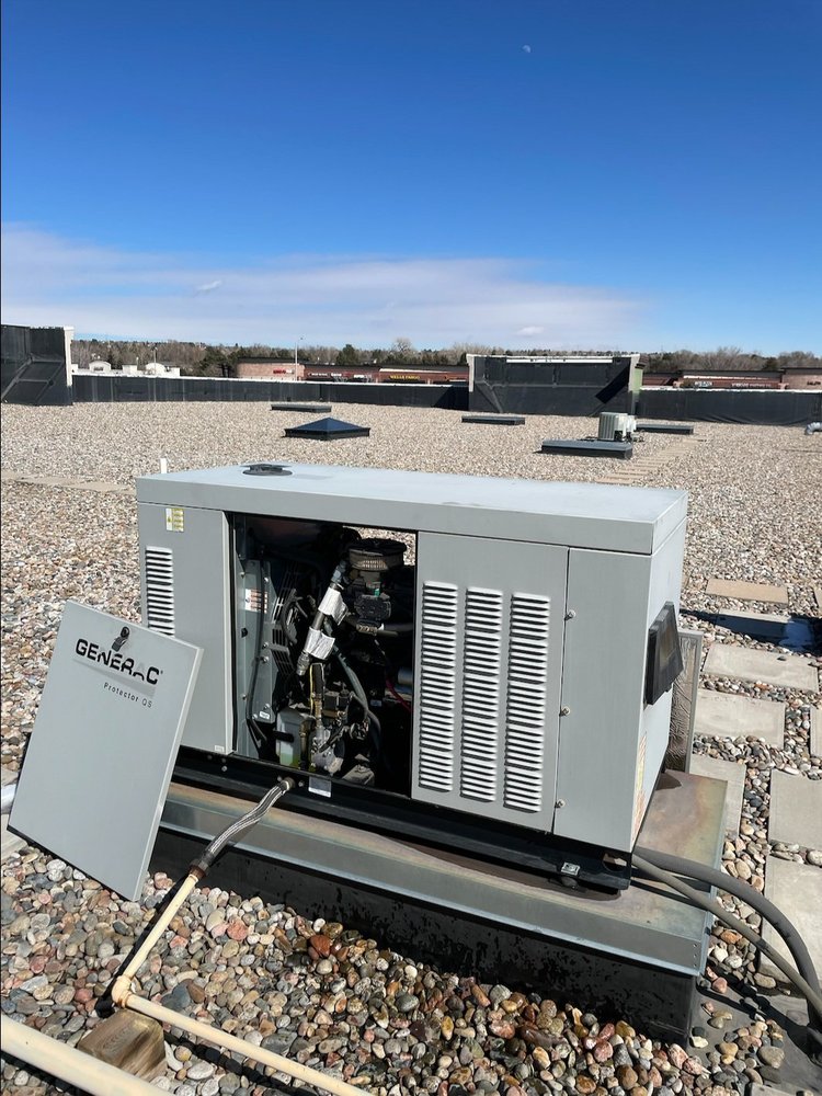 Generador Generac con manga de coolant defectuosa