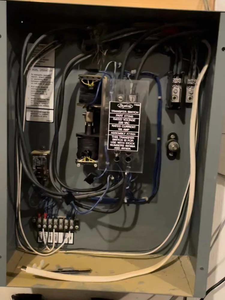 Motor de panel automático defectuoso