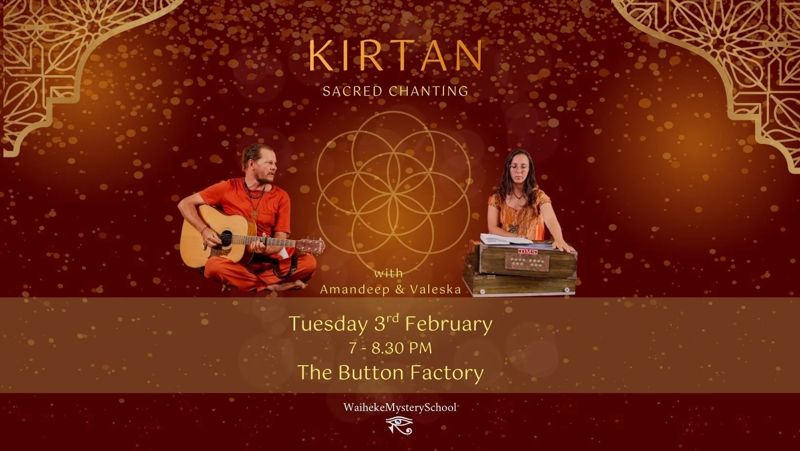 Kirtan chanting @Button Factory