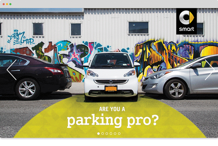 I found these tight spots and took these pics, but cannot take credit for the parking.