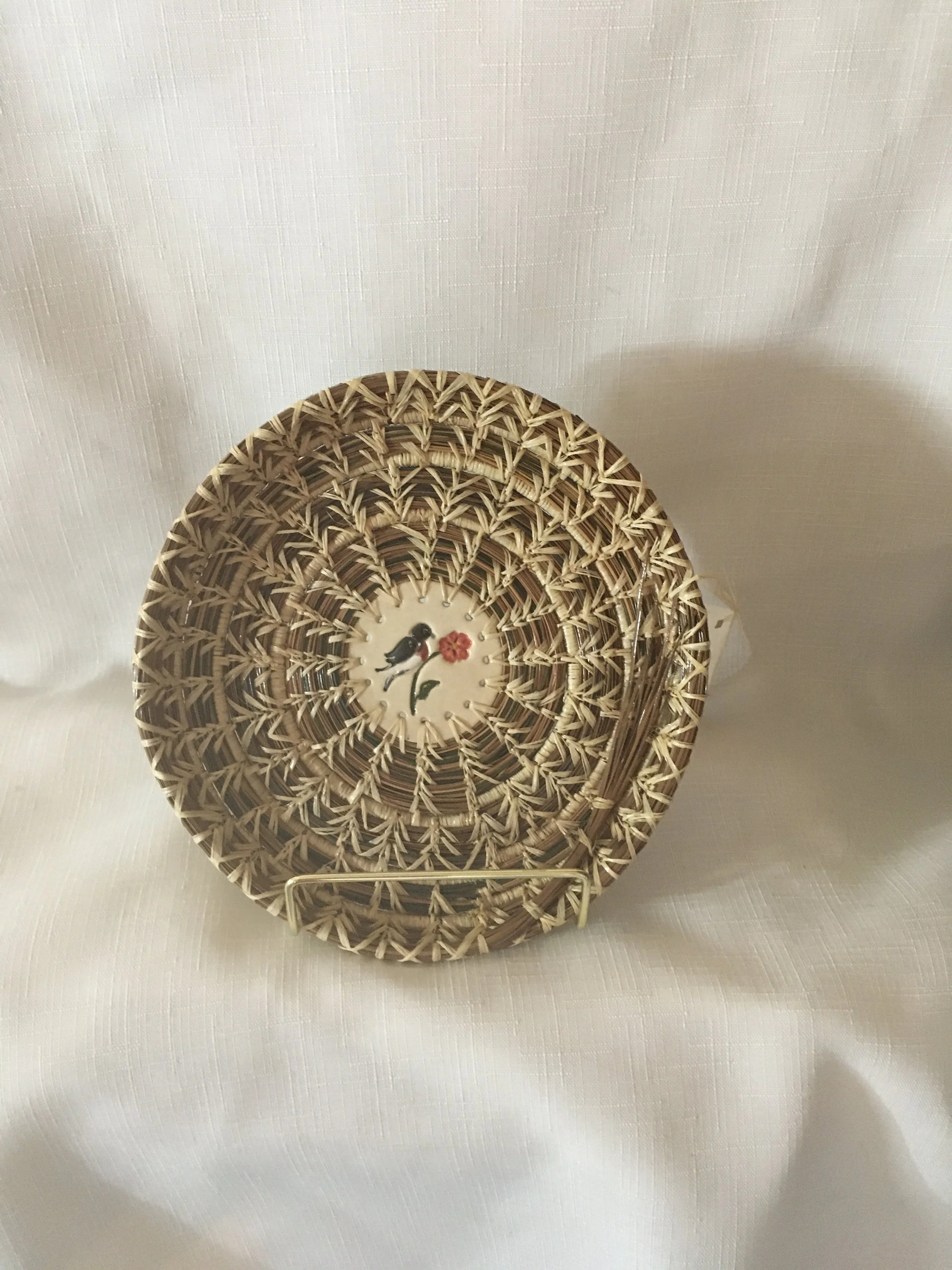 Rose Breasted grosbeak plate