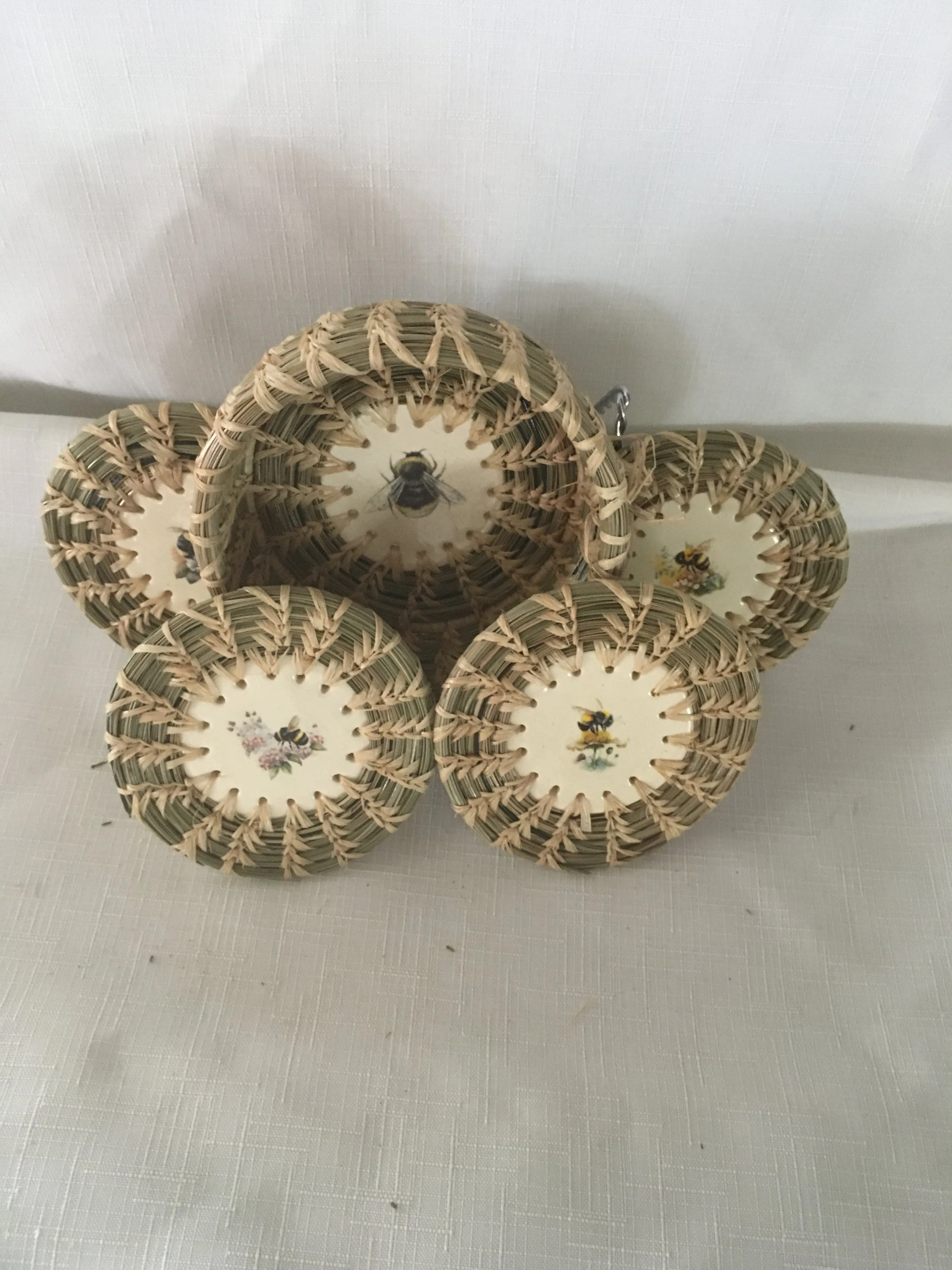 Bumble Bee Coaster Set