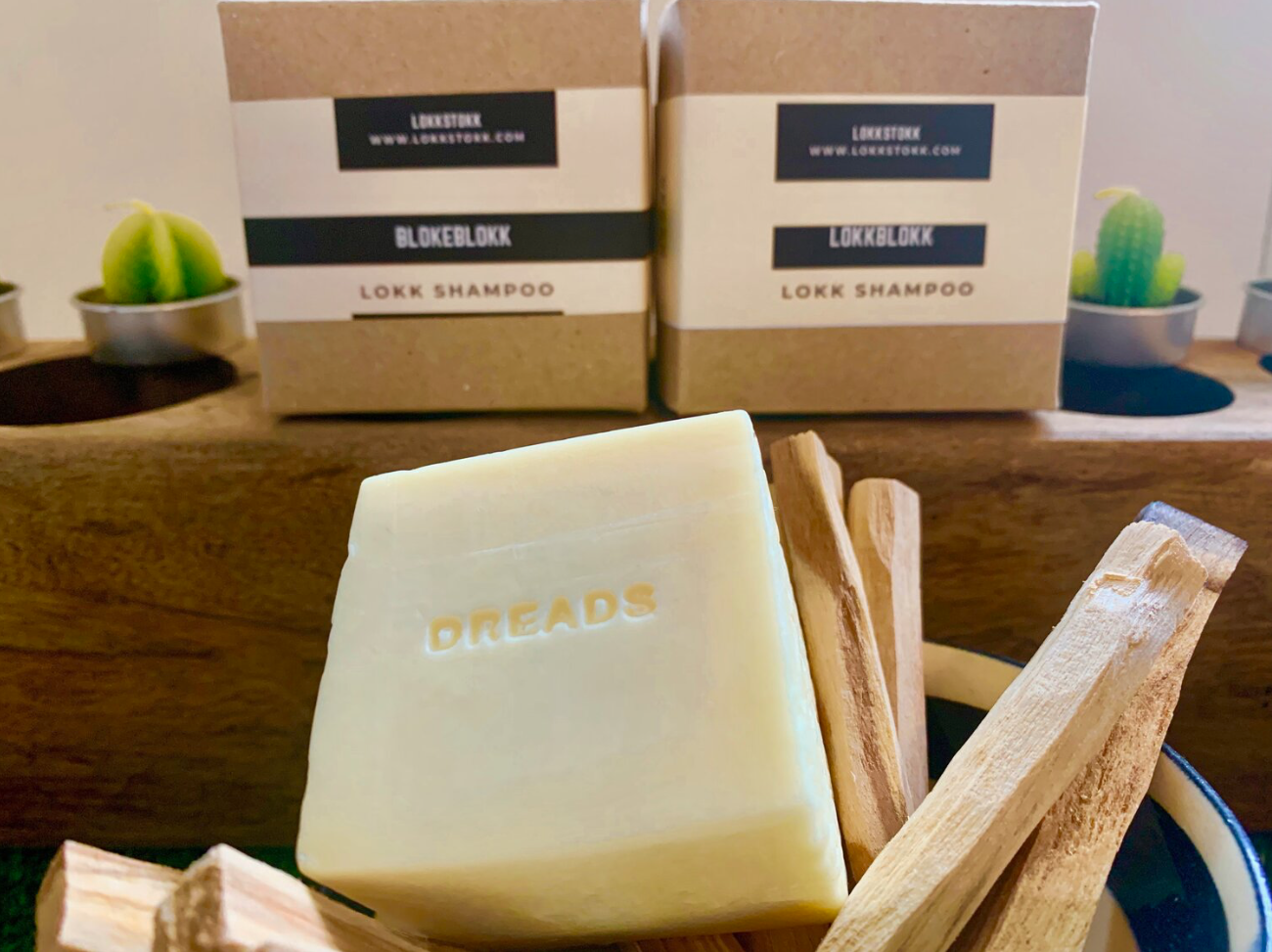 Lokk Blokk SPICE Shampoo Bar