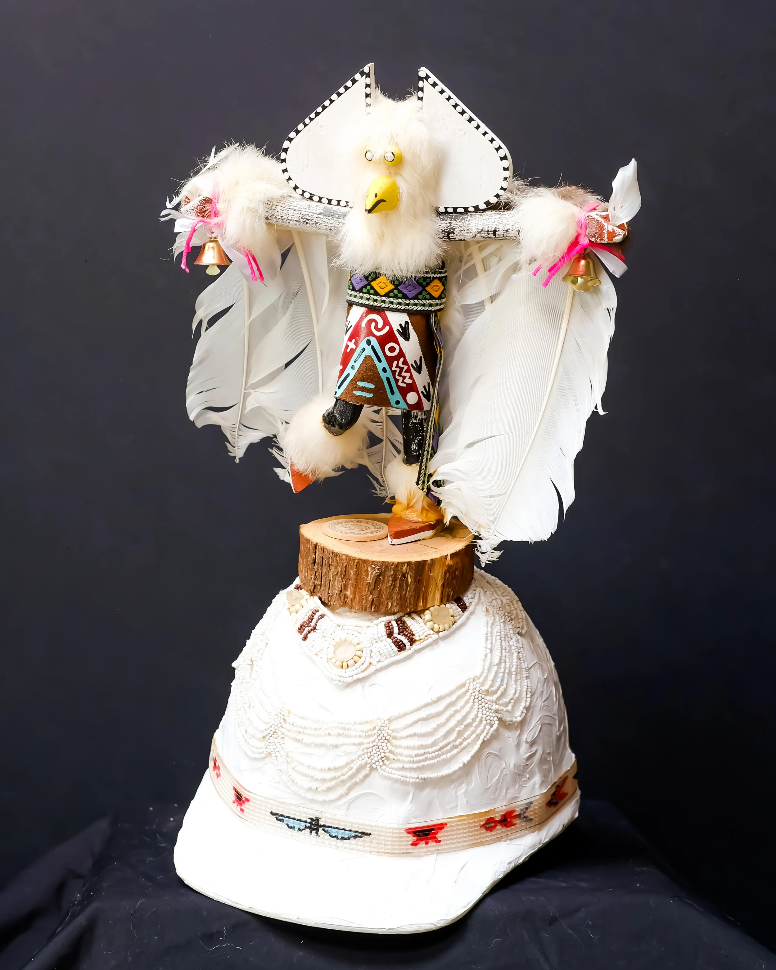 Snow Owl Kachina Hard Hat