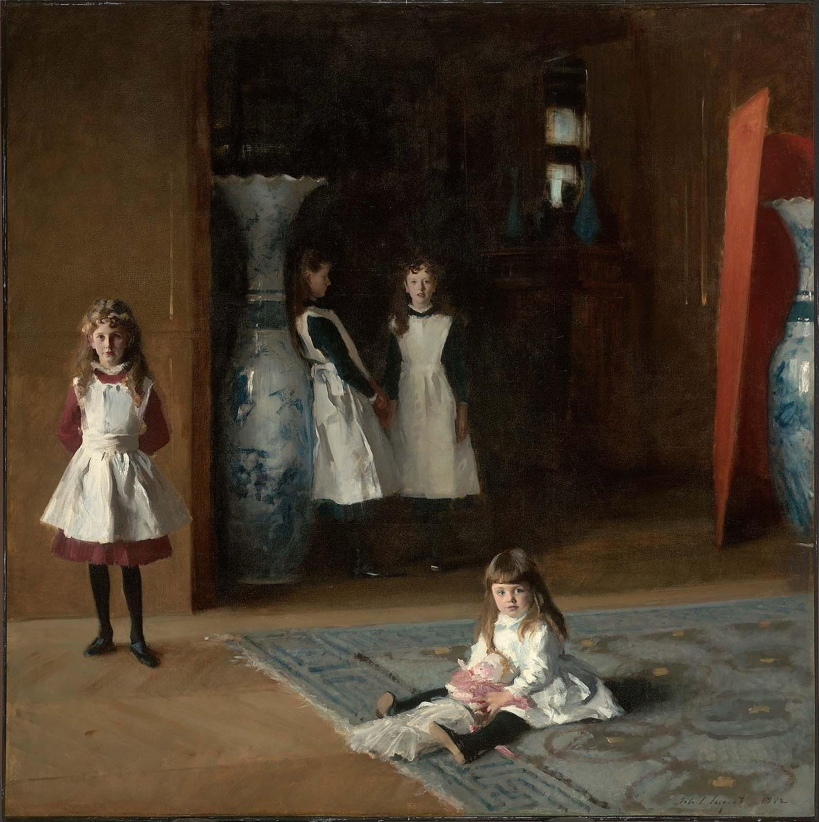 John D. Rockefeller - John Singer Sargent Paintings