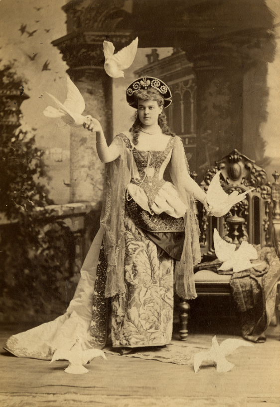 Mrs. Alva Vanderbilt as "Venetian Princess"