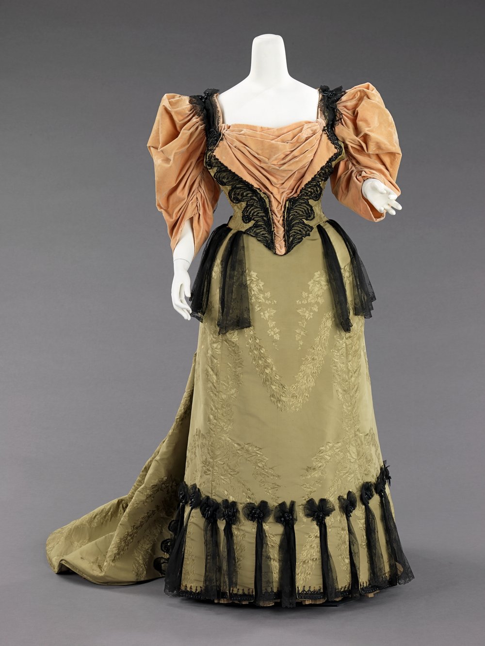 Dress, 1893 (with bodice one)