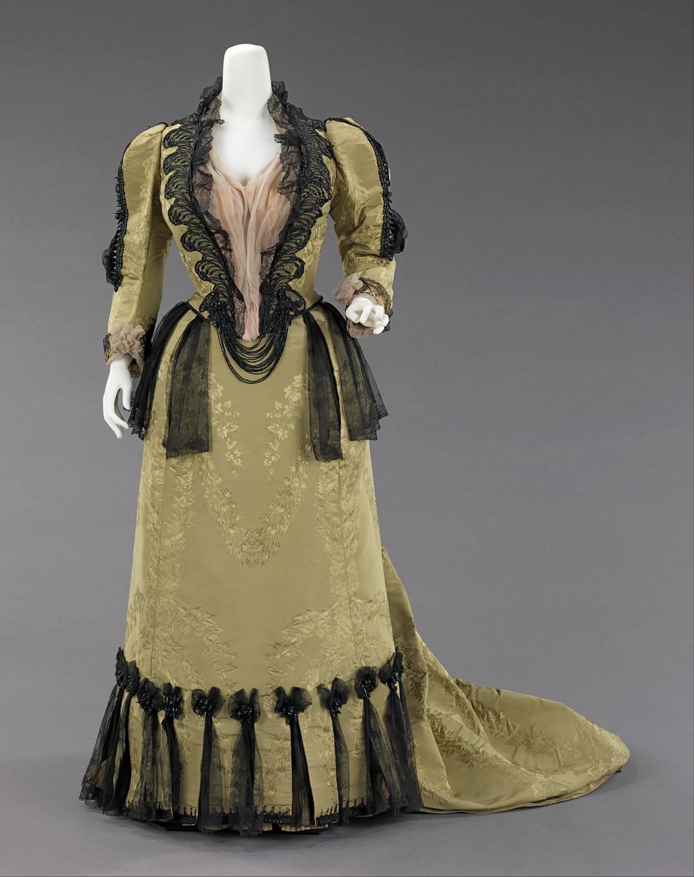 Dress, 1893 (with bodice two)