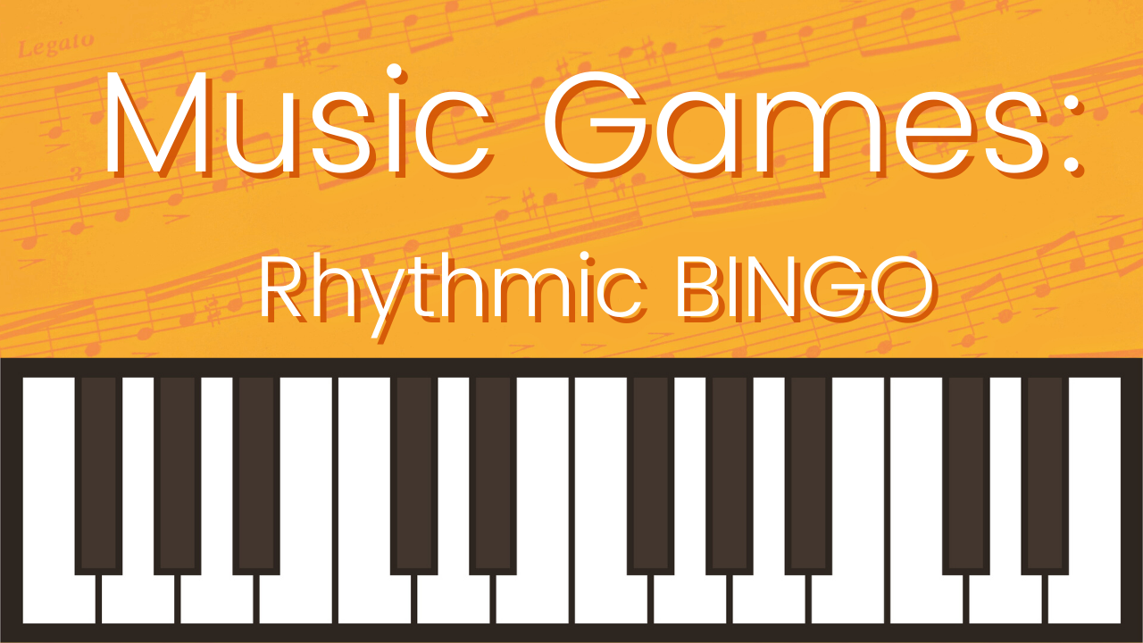 Music Games - Rhythmic BINGO (One-Time)
30min. $8.  7-12yo