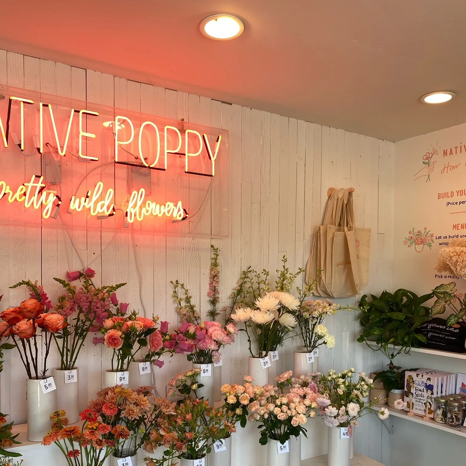 native poppy flower shop