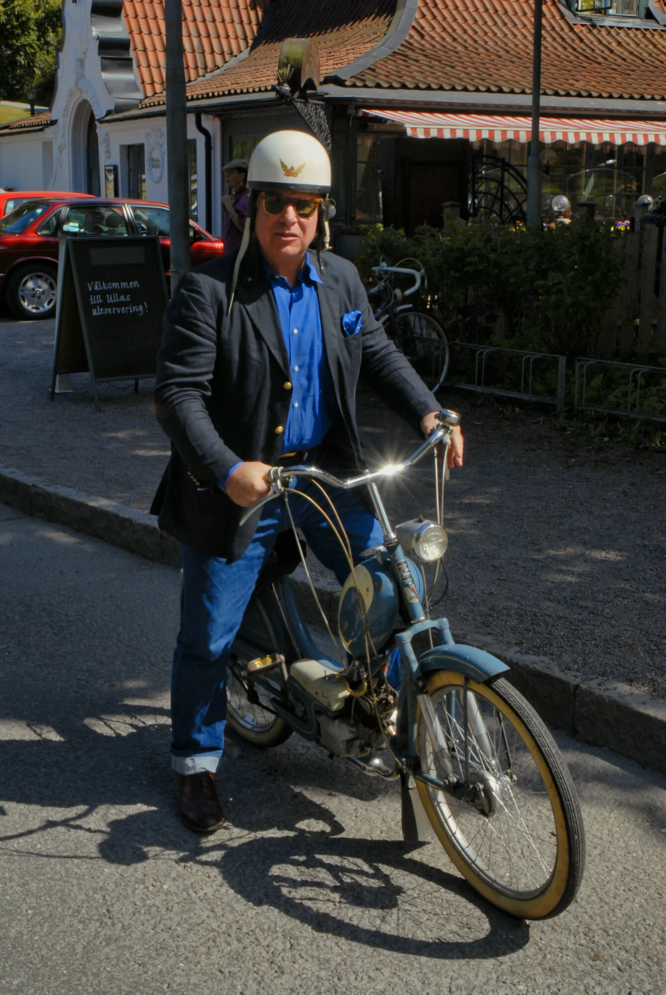 Favoritkusinen och moppenörden Peter