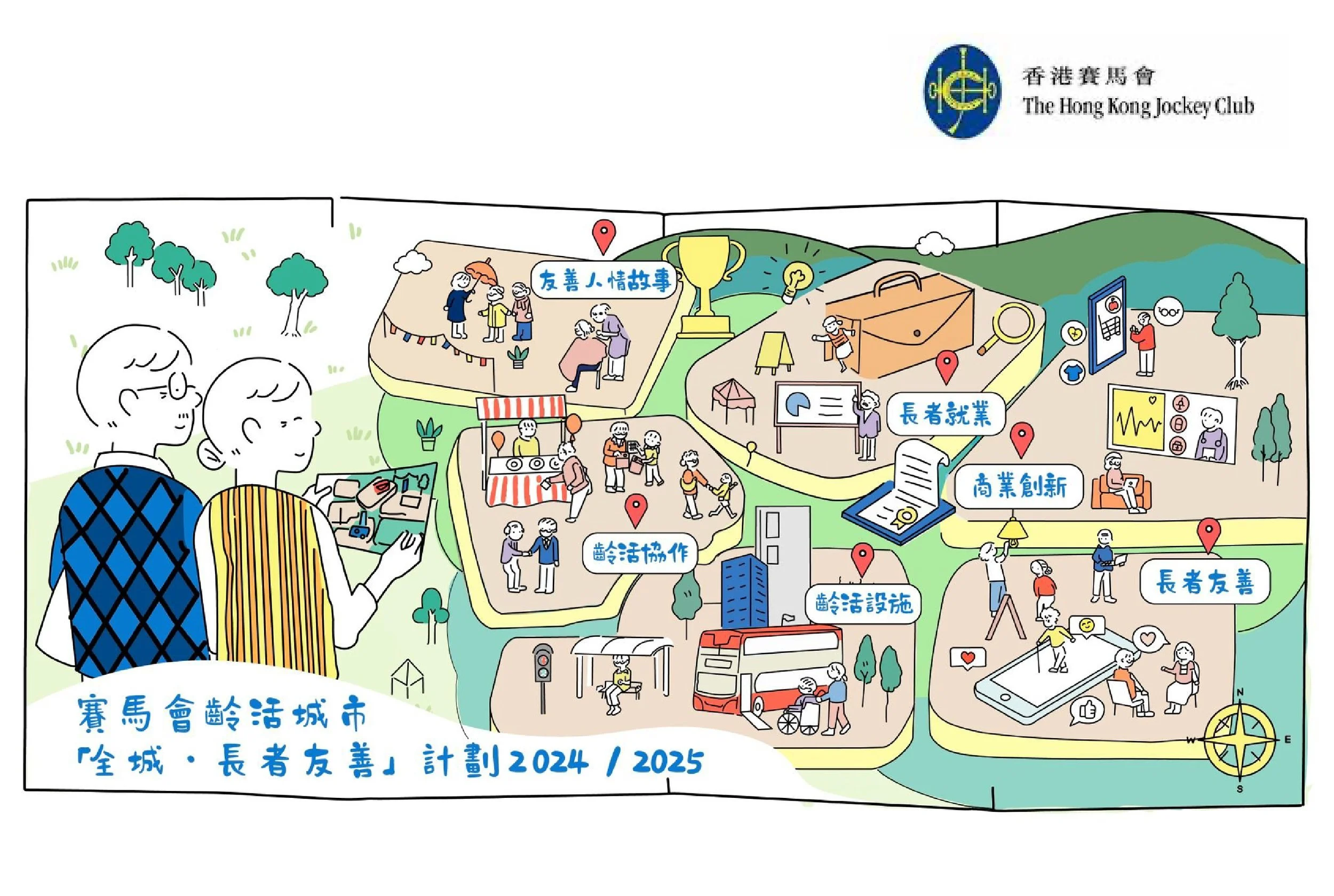 Jockey Club Age-friendly City Partnership Scheme 2024/25