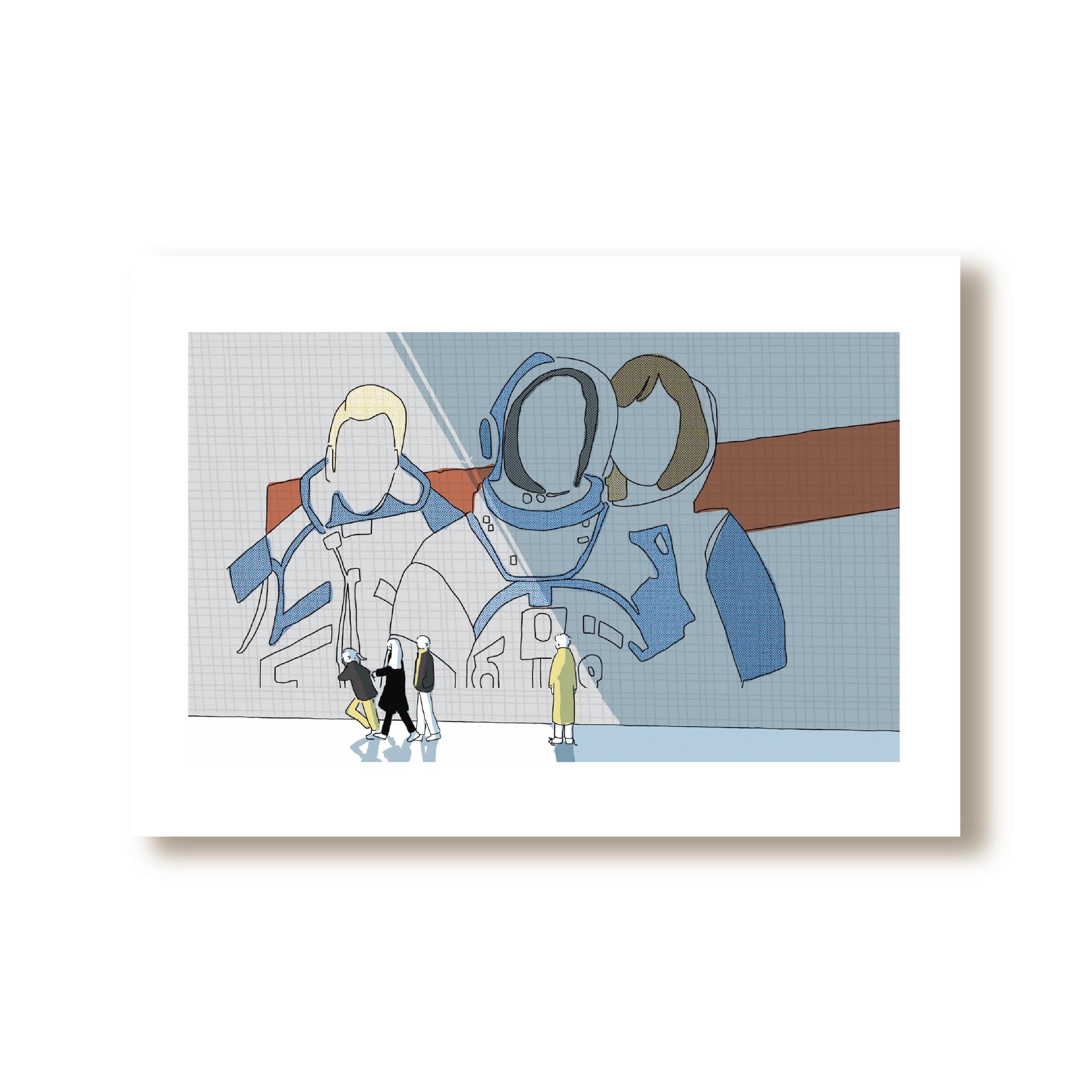 Project Hail Mary ArtPrint | Not in Astronaut