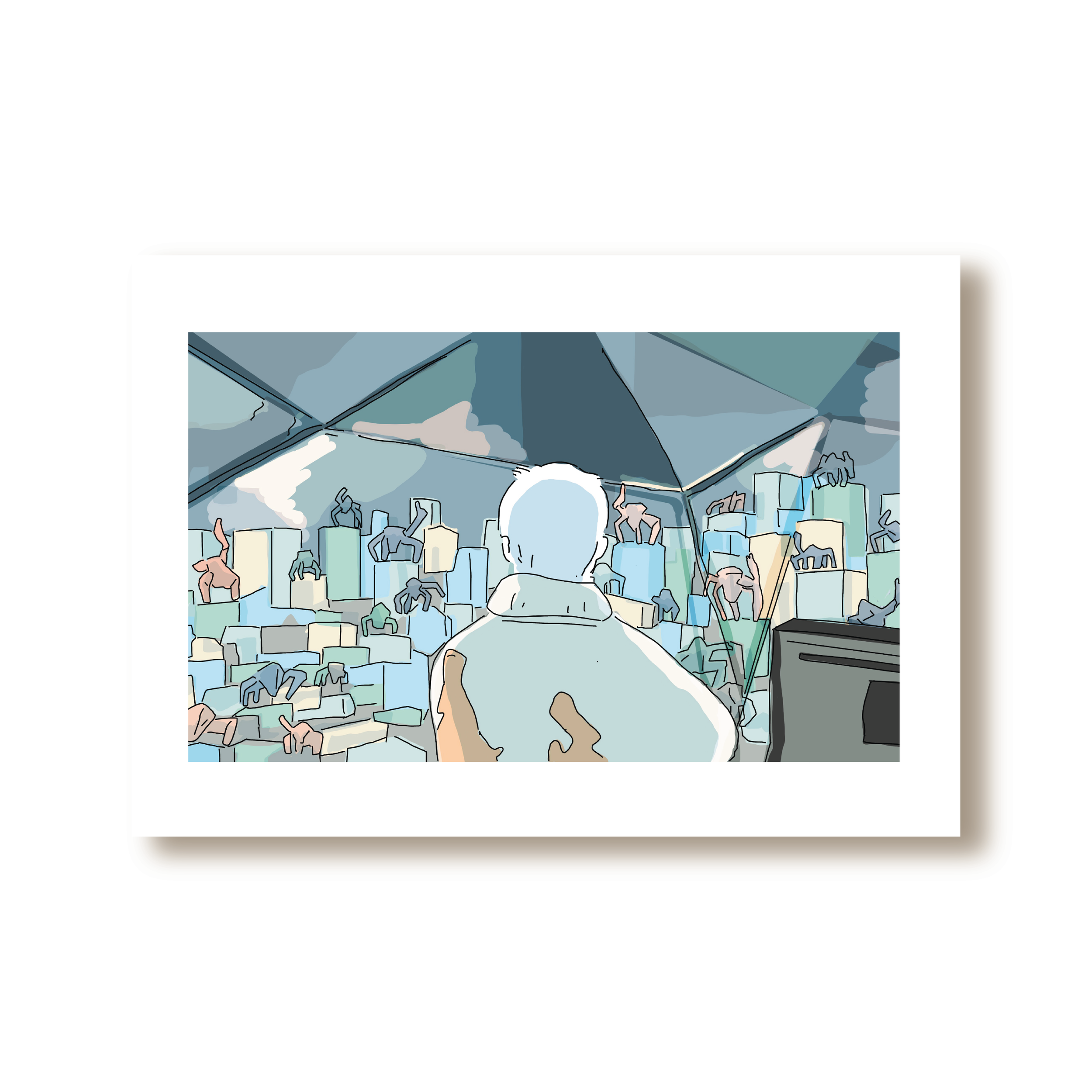 Project Hail Mary ArtPrint | Grace & His class