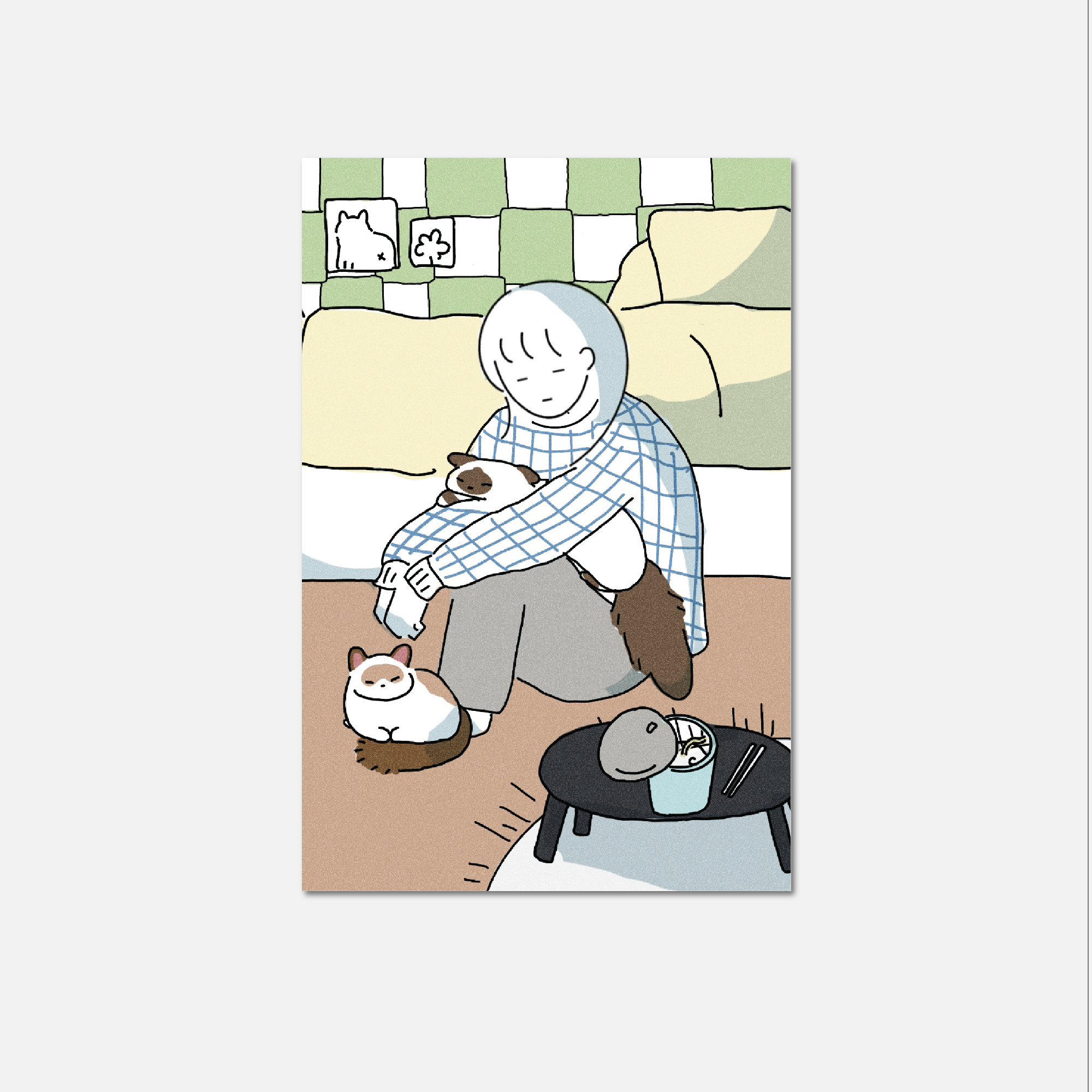 Postcard | Tired But Cured