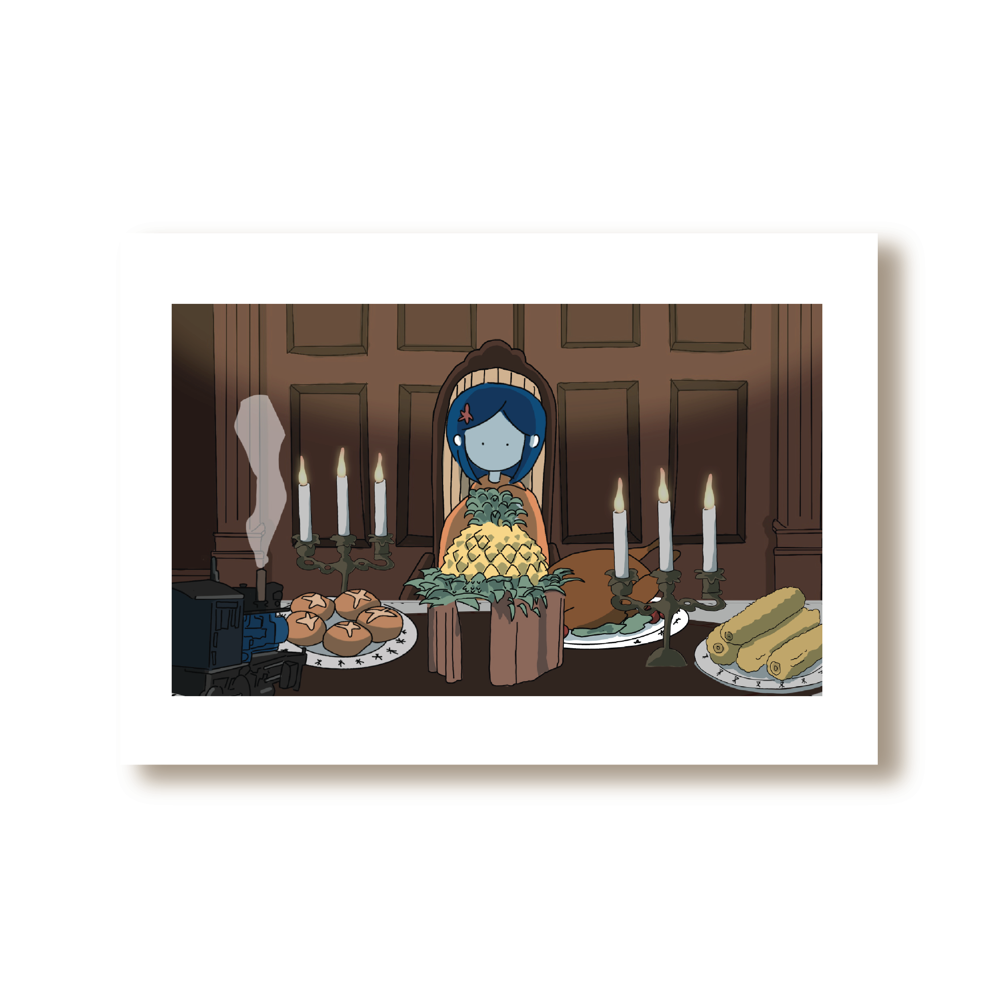 Coraline ArtPrint | The Dinner