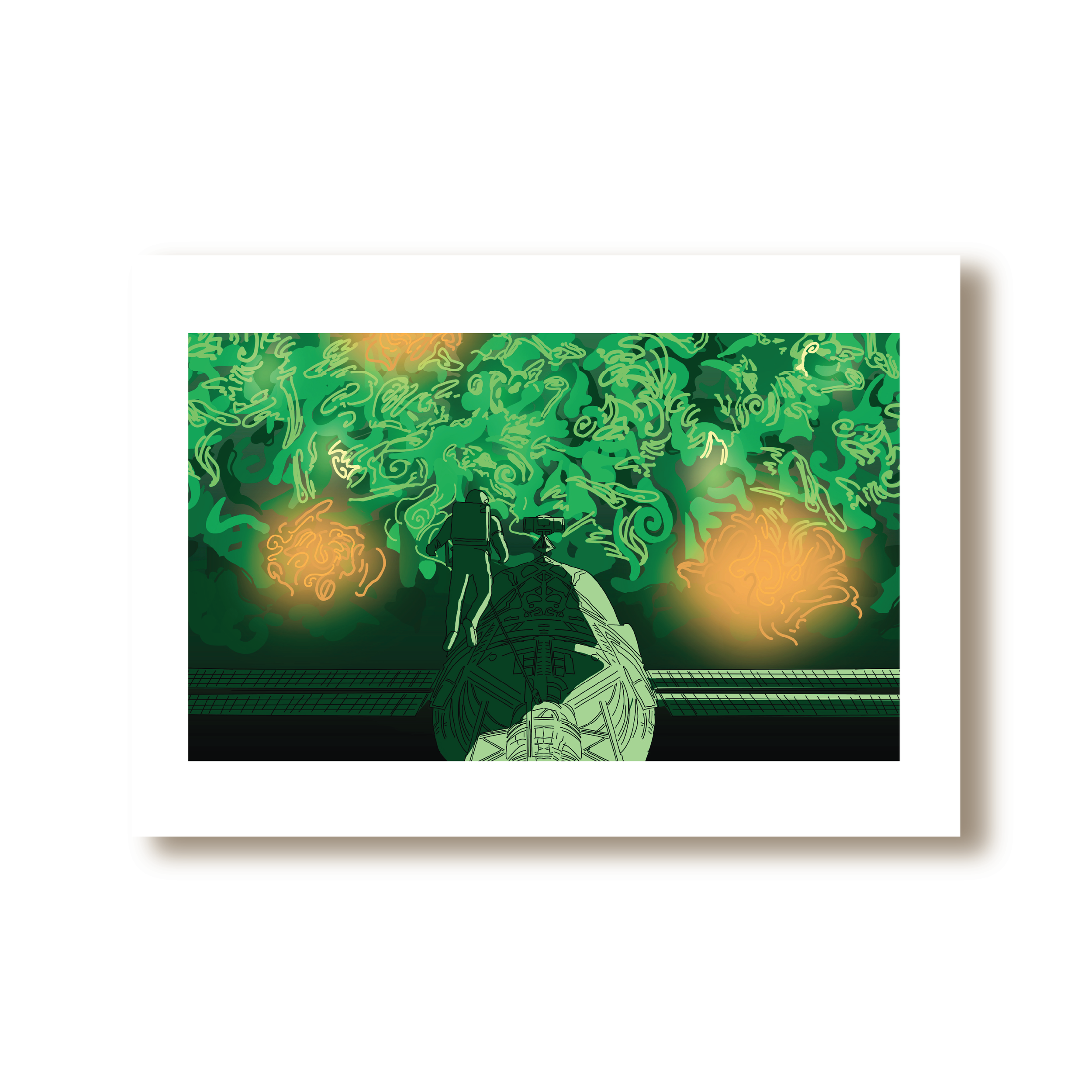 Project Hail Mary ArtPrint |  Adrian Go Fishing