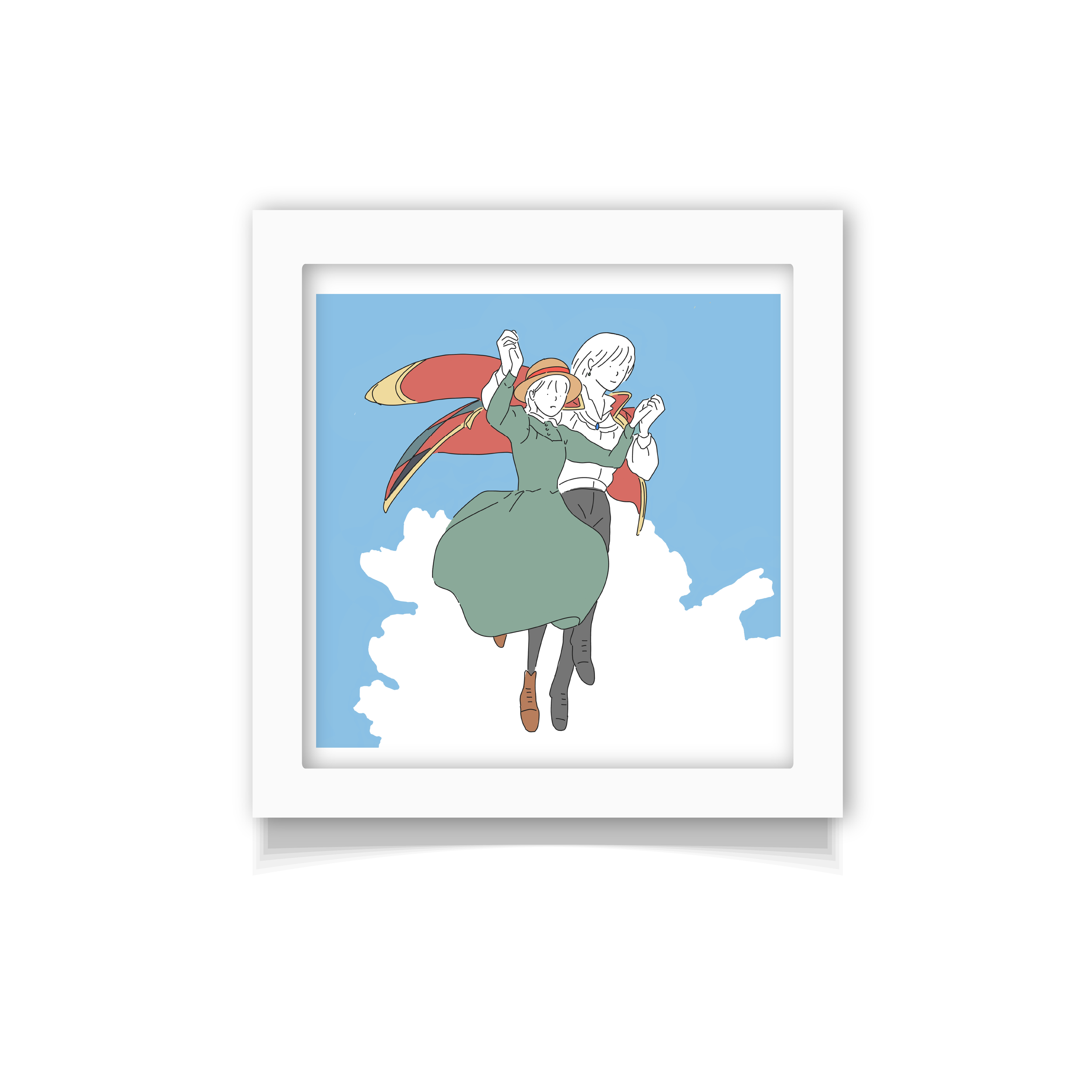 Howl's Moving Castle POSTCARD
