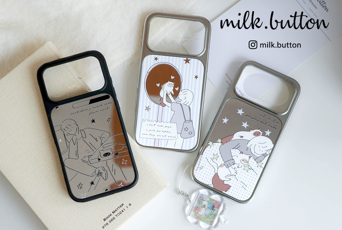 Phone Case Collab with @milk.button