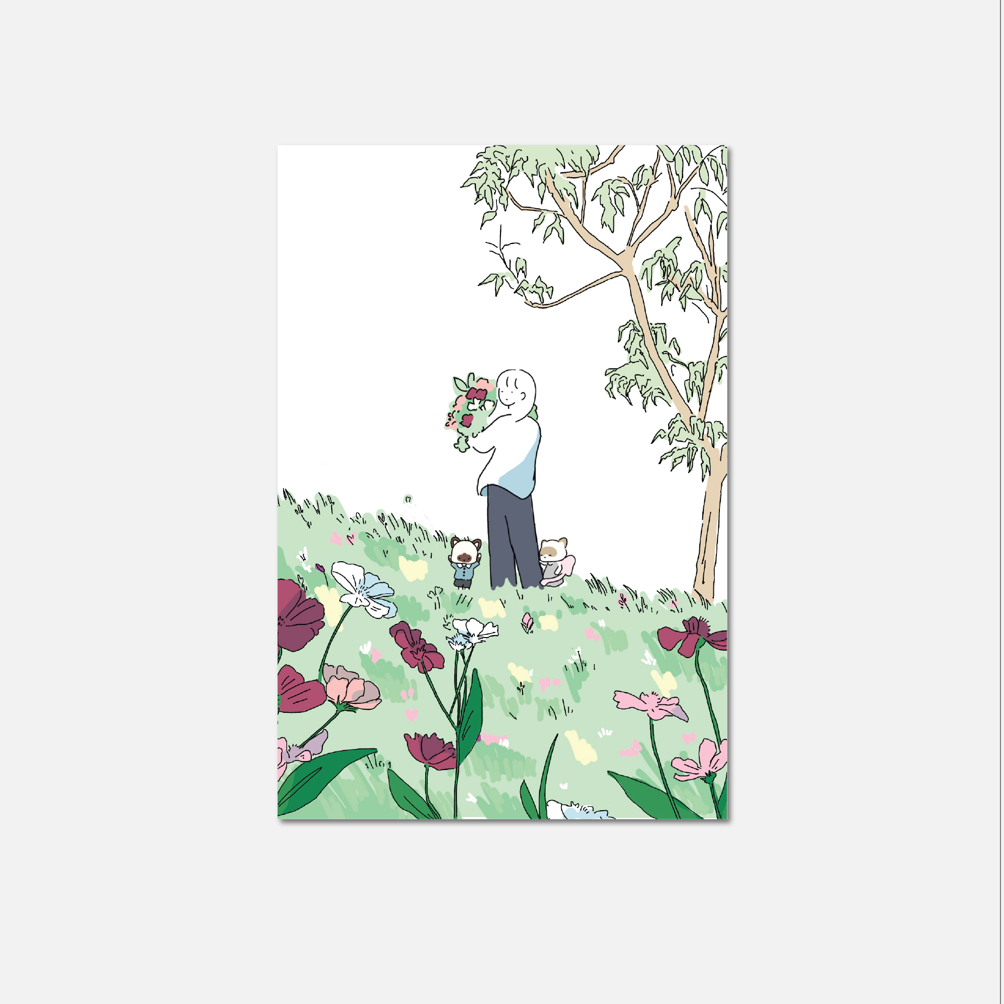 Postcard | Flower