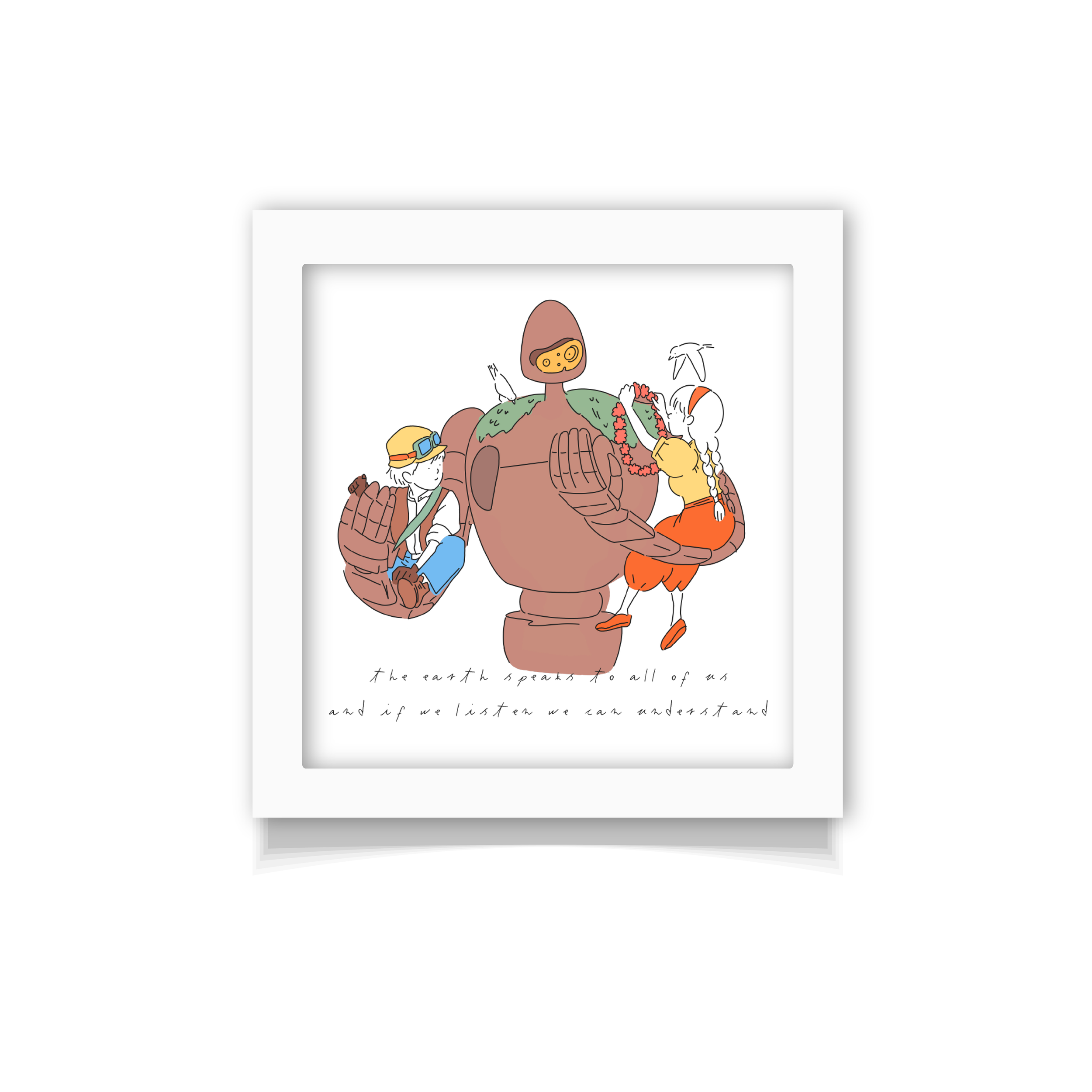 Castle in the Sky POSTCARD