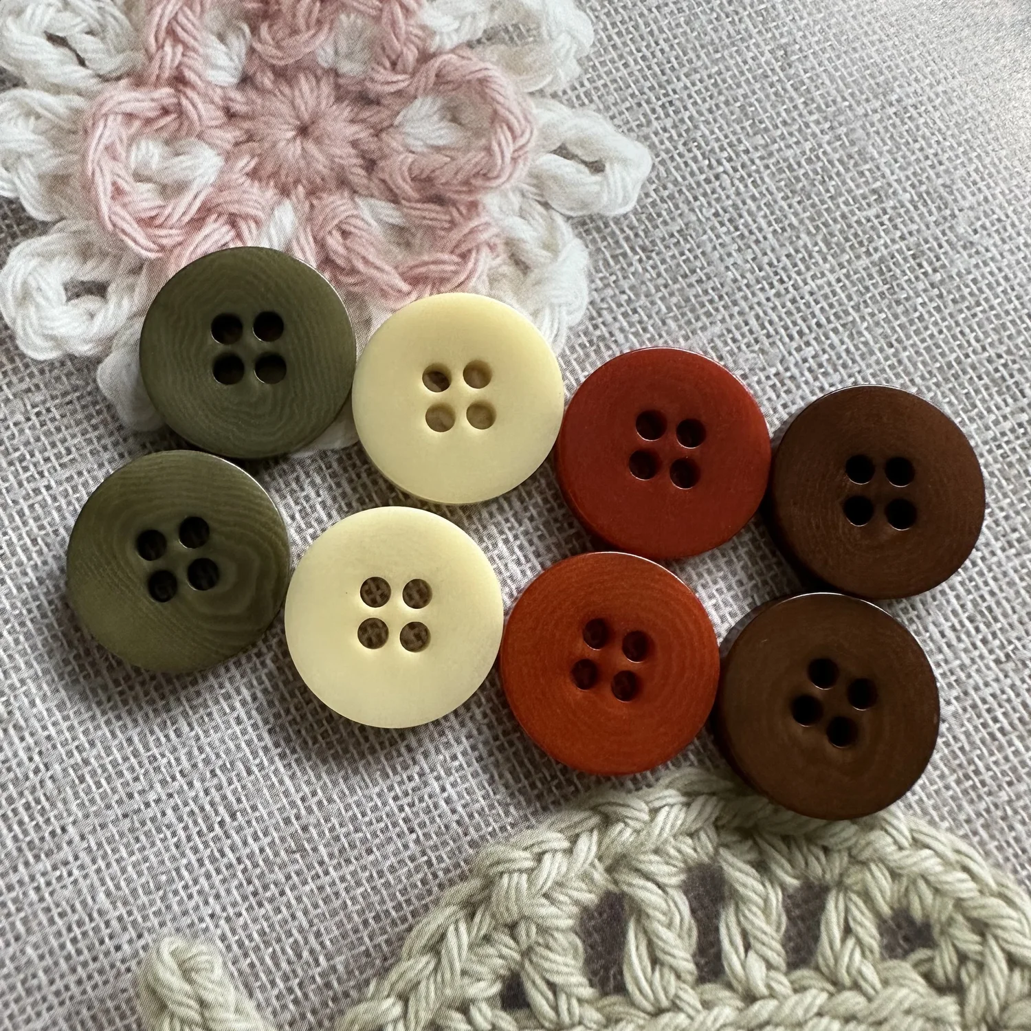 大正ロマンボタン寄せ　3点セット Corozo Buttons - Rahbar — Hodeli (HK) Trading Company