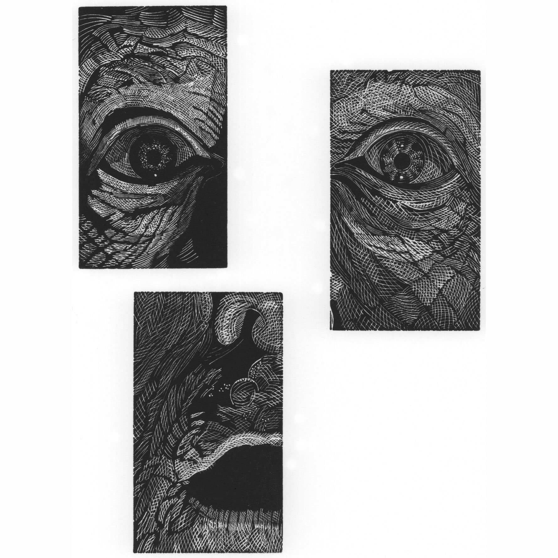 NICHOLAS JAGGER Self-portrait in Three Blocks