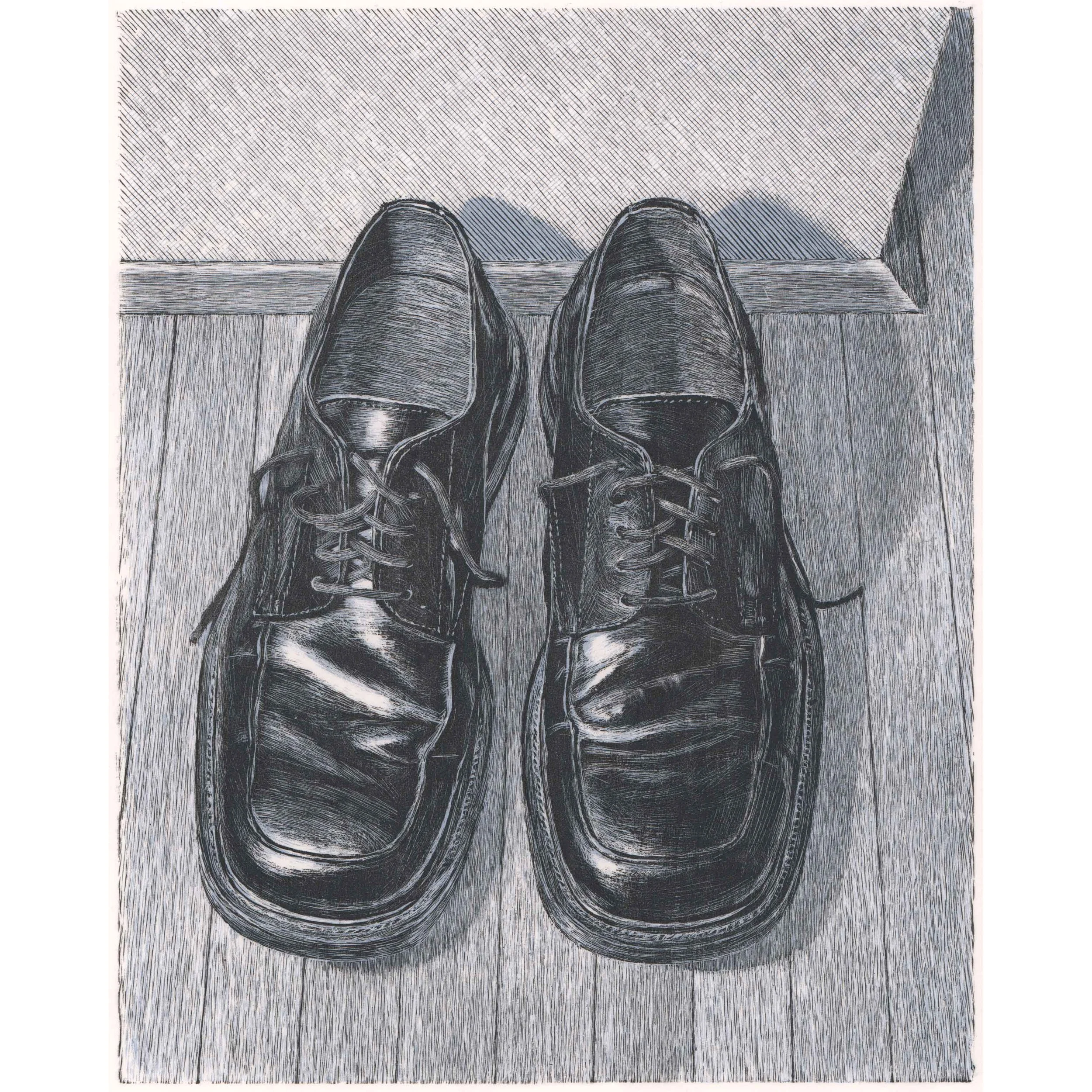 ANSELMO SWAN Black Shoes