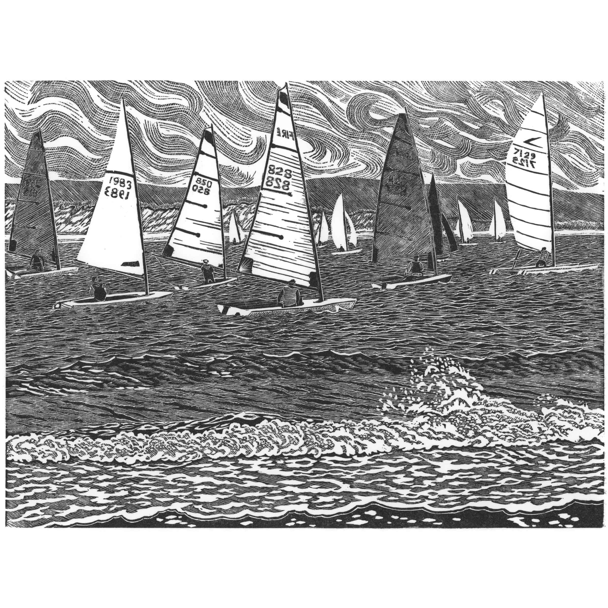 MICHAEL LYE Club Regatta on the Taw/Torridge