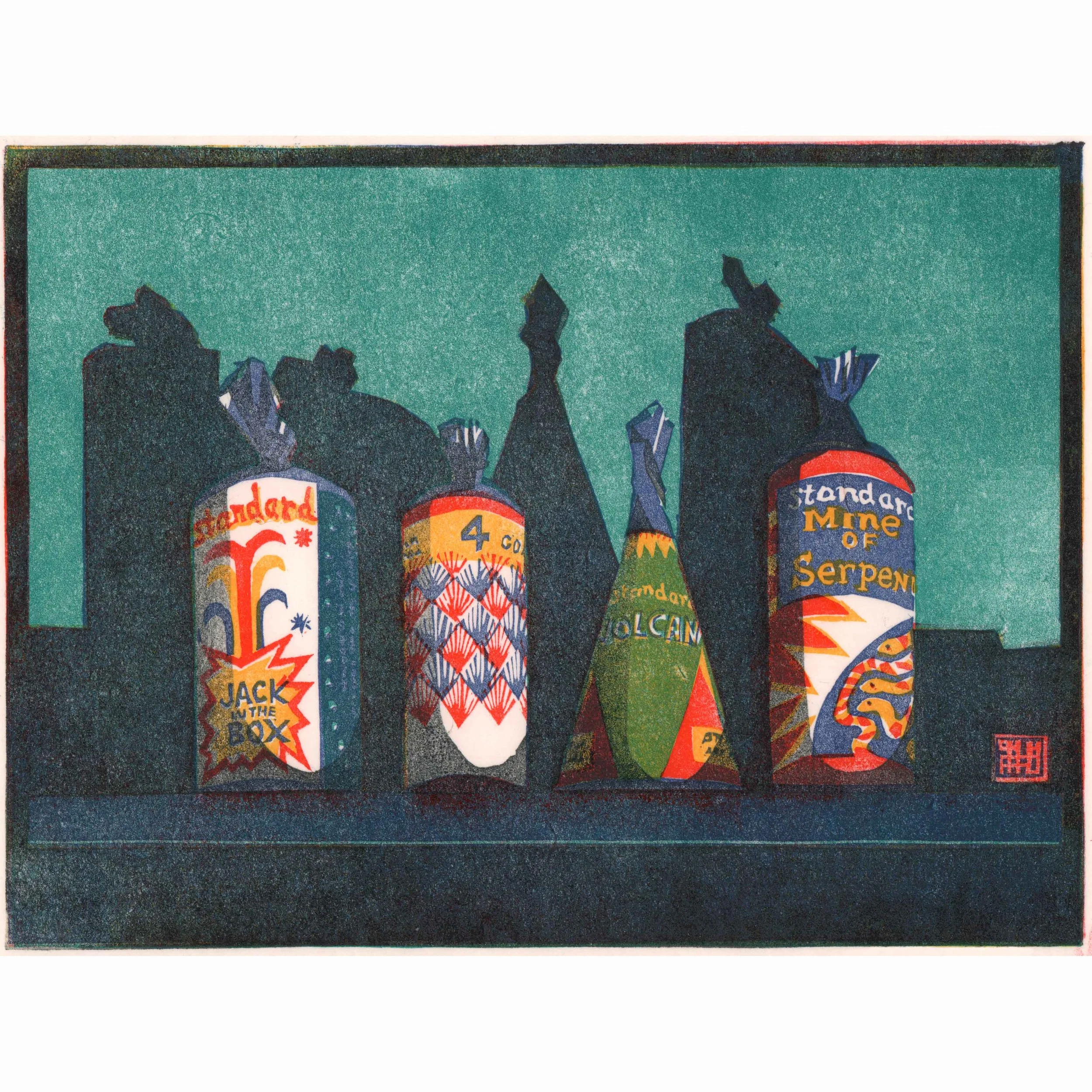 STEVEN HUBBARD Four Fireworks