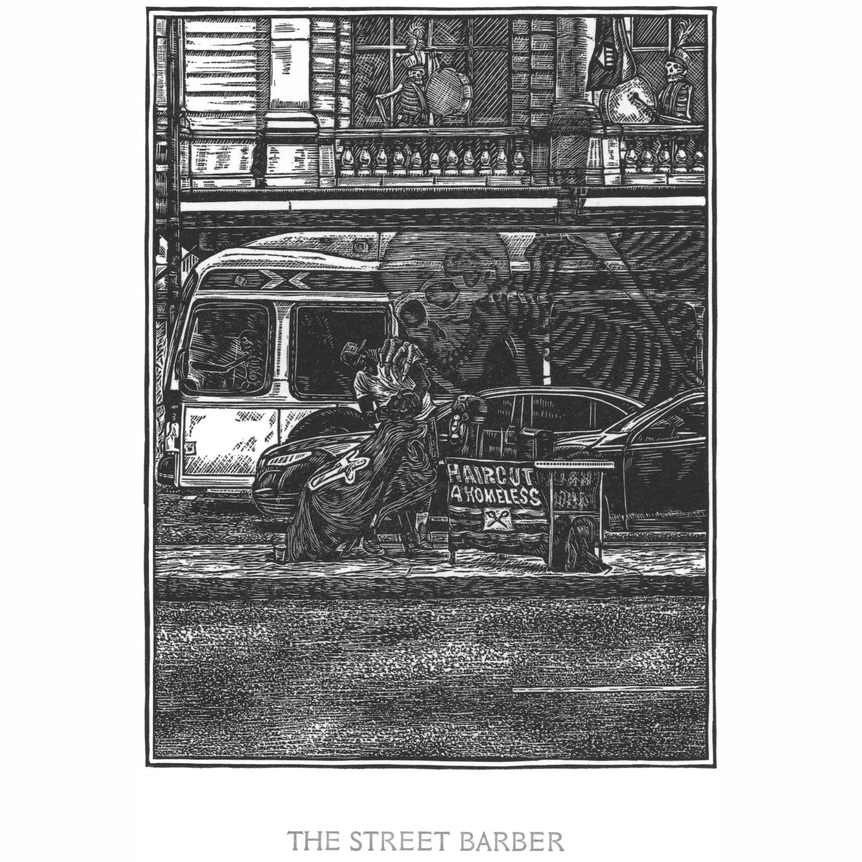 REBECCA GILBERT The Street Barber