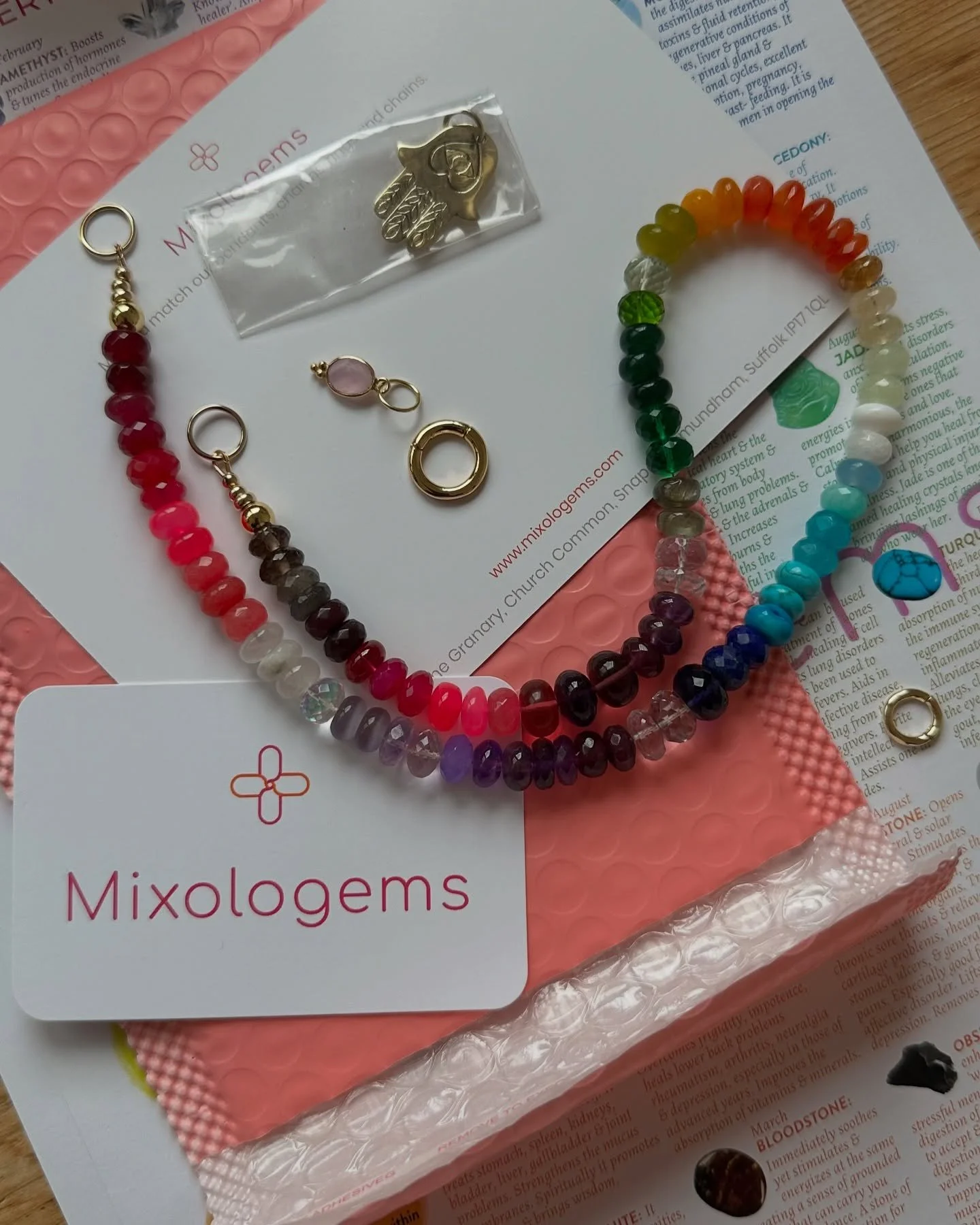 I love making these candy necklaces which are now back in stock and available to order! (Discount codes not applicable) 💜