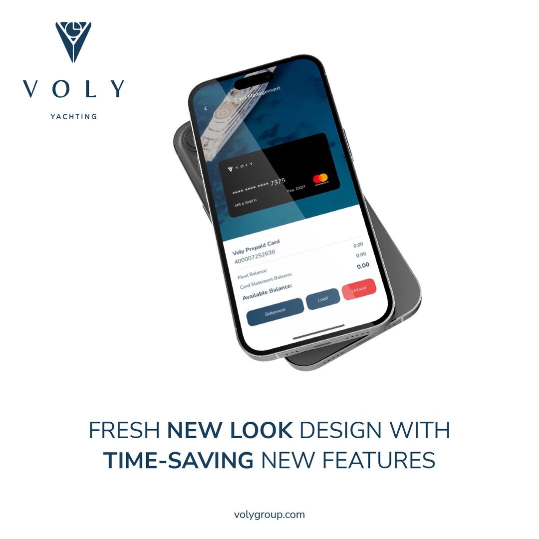The fresh new look Voly Mobile App is here! Designed by the yachting industry for the yachting industry. We&rsquo;ve included more time saving features to help improve yacht financial management for crew as they travel around the world. Compatible wi