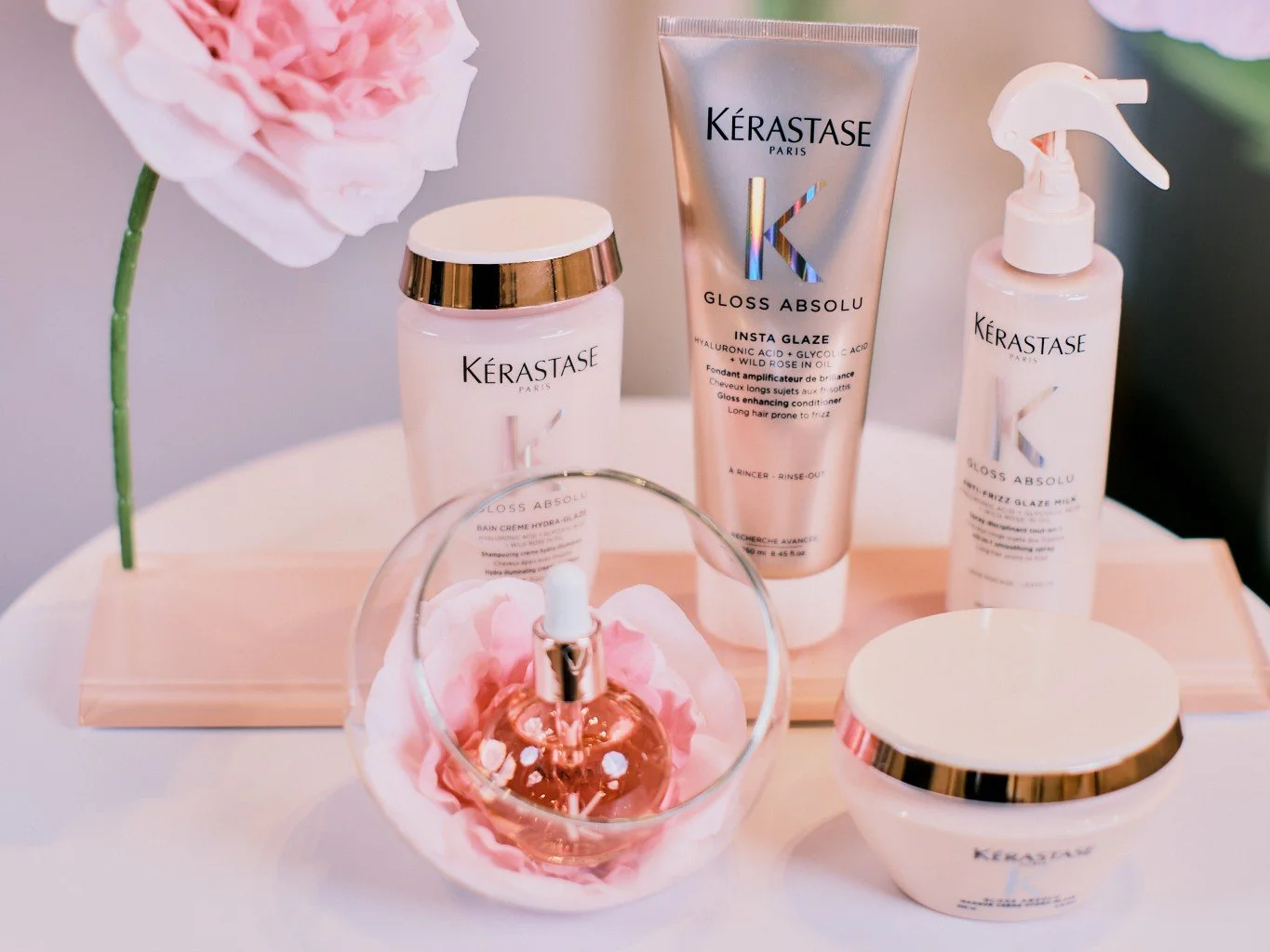 新品【KERASTASE】グロスアブソリュ 2点セット（シャンプー＆マスク） 正規販売店】KÉRASTASE GLOSS ABSOLU | ケラスターゼ グロスアブソリュ