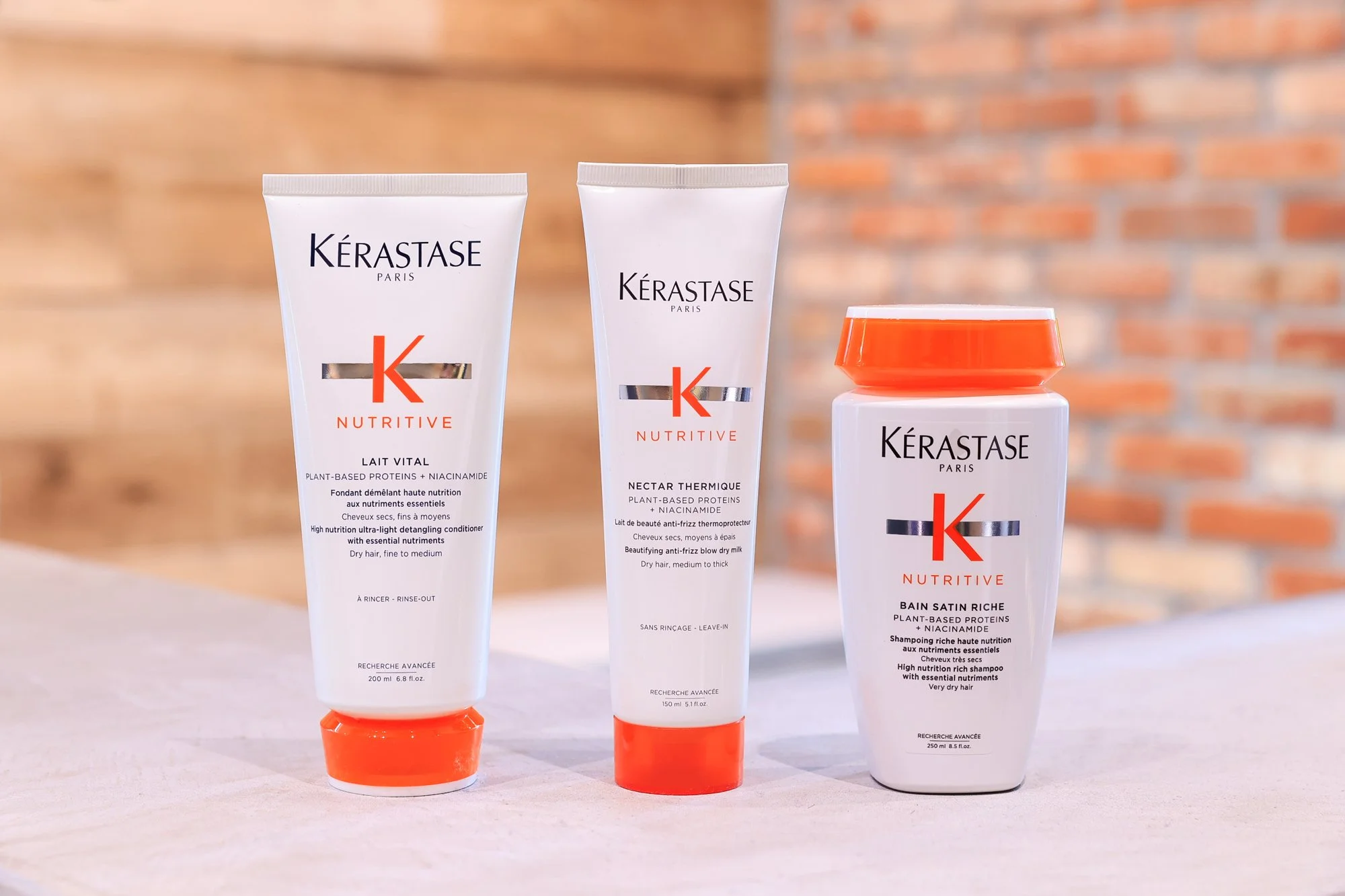 Kérastase Nutritive シャンプー・コンディショナー1000ml With Pump Kerastase Nutritive Bain Satin Shampoo 34oz
