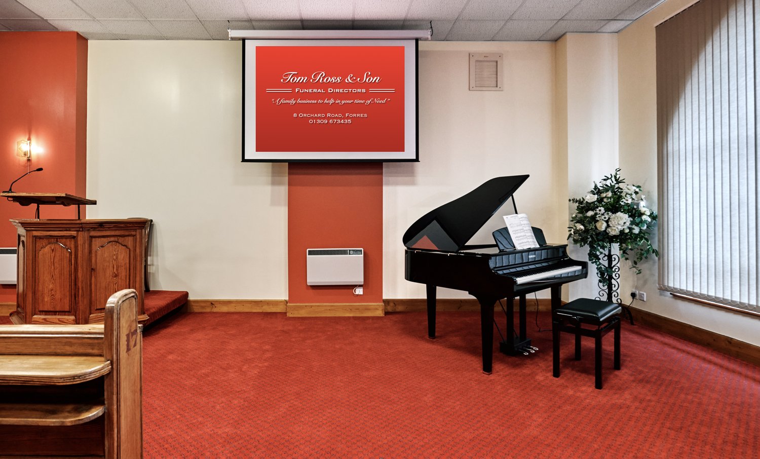 Our Chapel — Tom Ross and Sons Funeral Directors
