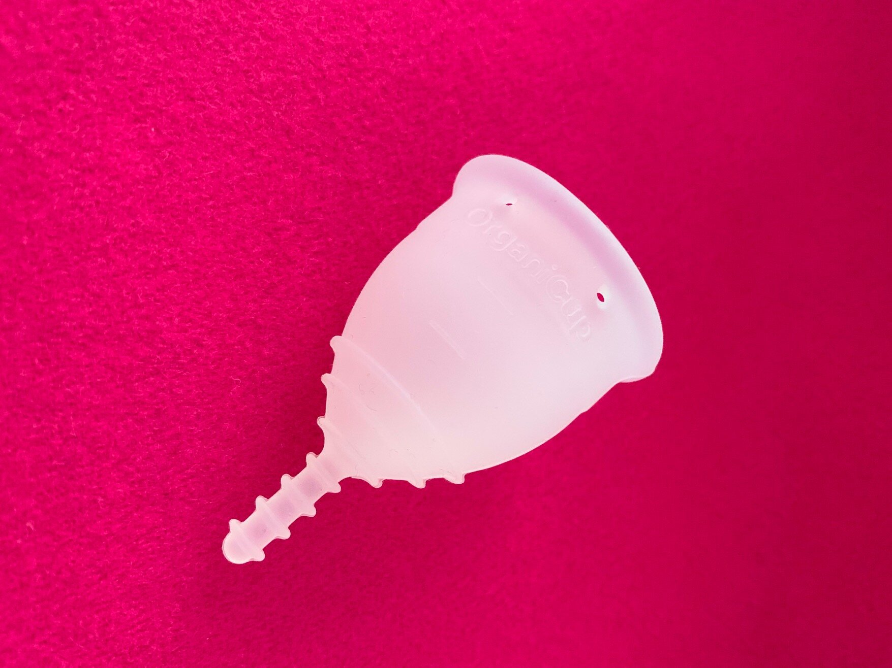 spænding om tjenestemænd Menstruationskop føljeton: Test af den nye OrganiCup Mini — EMMA LIBNER |  KH UNDERLIVET