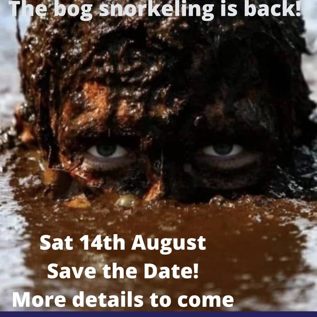 Great news! It's all happening in Castleblayney summer 2021. The Bog Snorkeling is back woop woop!! Declan Connolly with support from the MAM project will be getting down and dirty 15 August.. full details next week....so save the date...we will be d