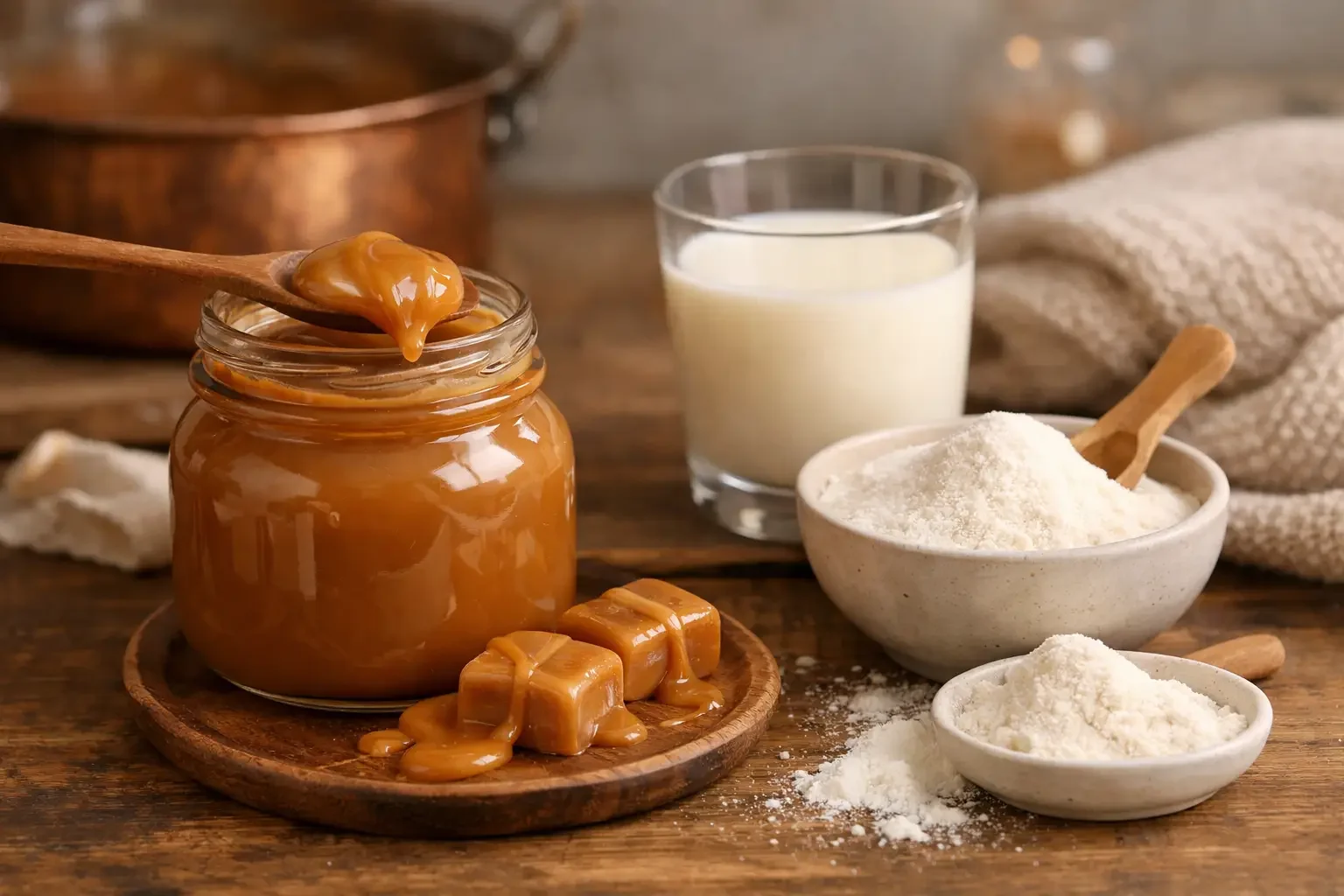 Dulce de leche con colágeno que sabe a hogar