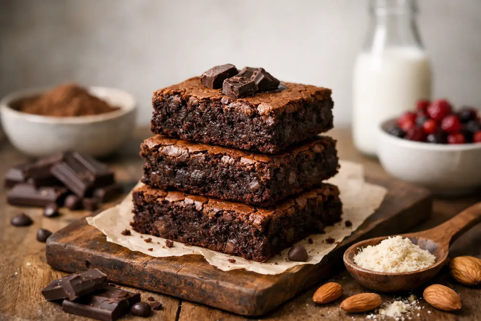 Brownies sin gluten artesanales que sí antojan