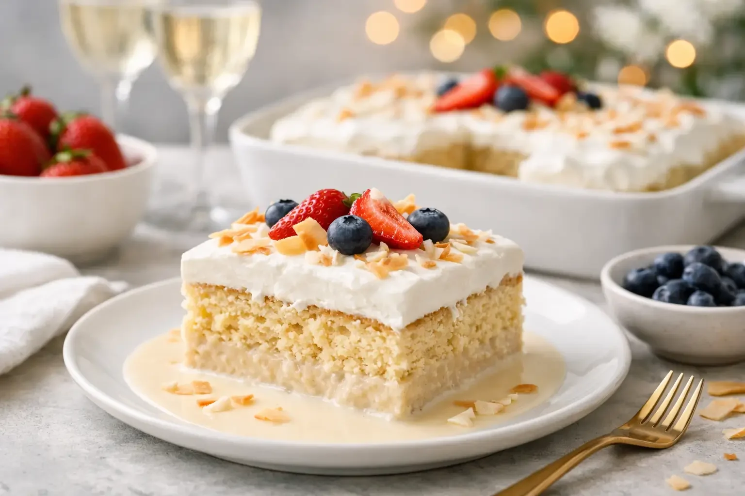 Tres leches sin azúcar que sí sabe a celebración